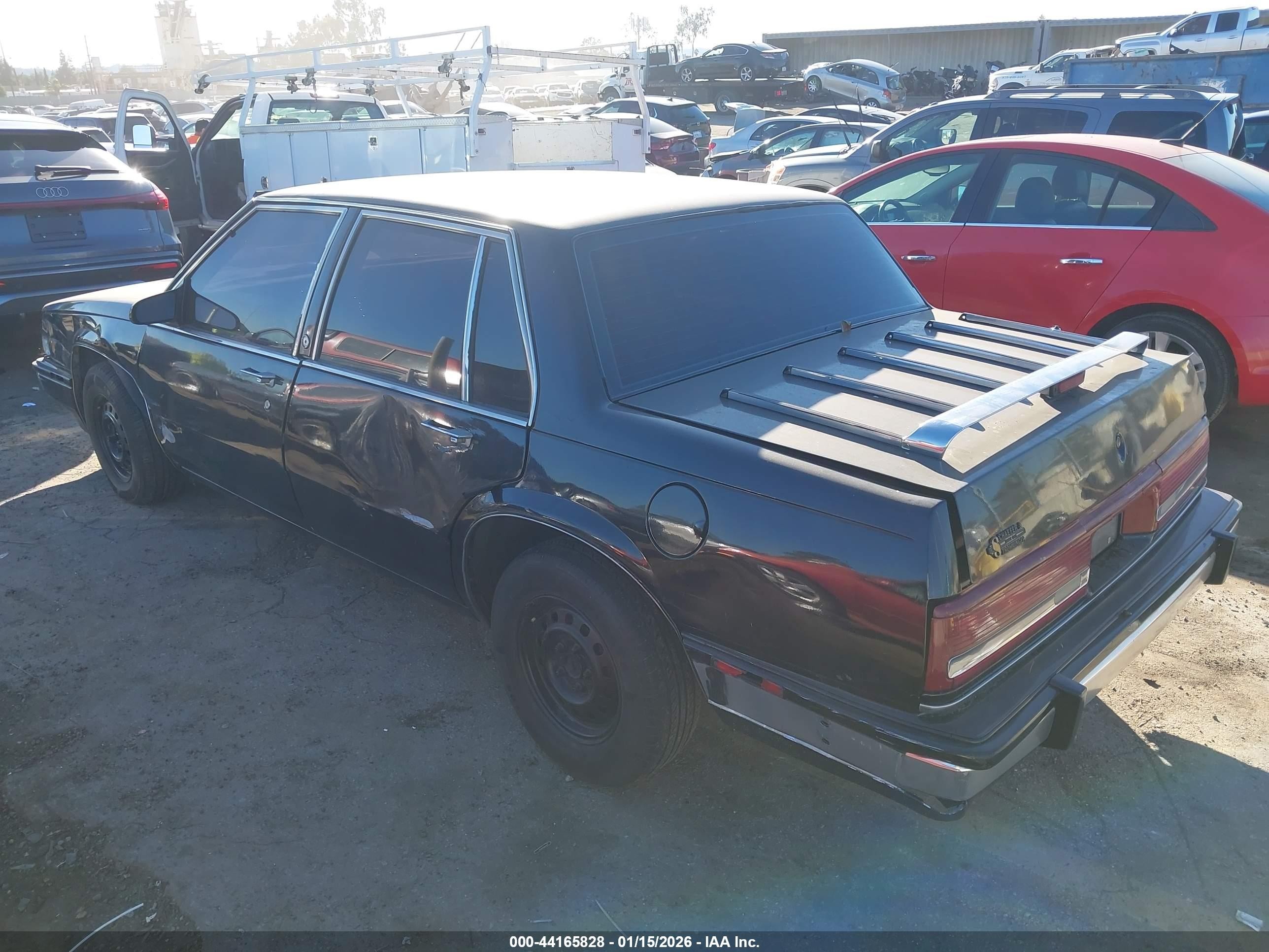 1990 Buick Lesabre Custom Black vin: 1G4HP54C9LH490245