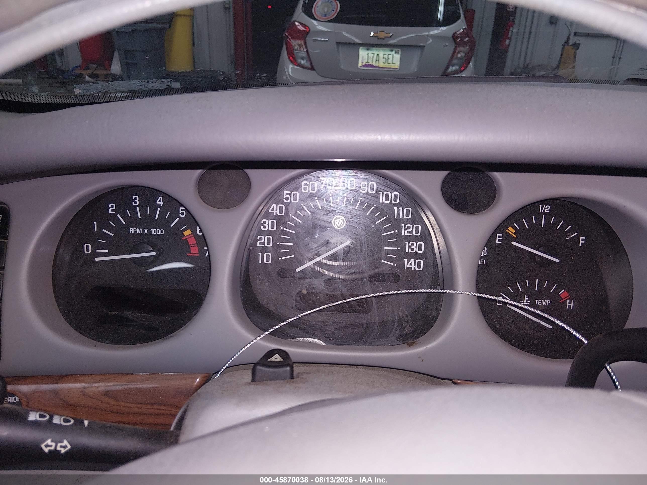 2001 Buick Lesabre Custom Silver vin: 1G4HP54K014191741