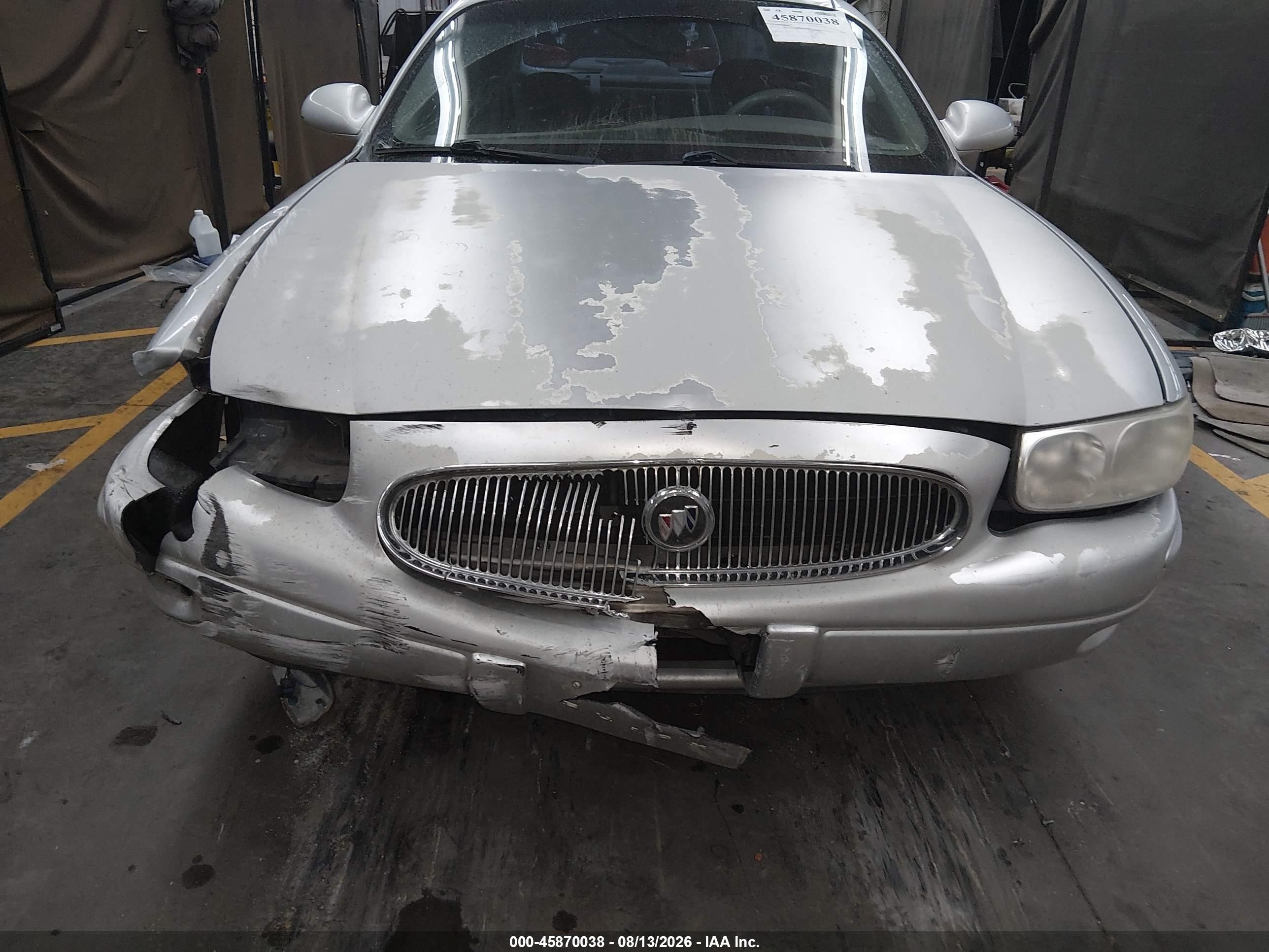 2001 Buick Lesabre Custom Silver vin: 1G4HP54K014191741