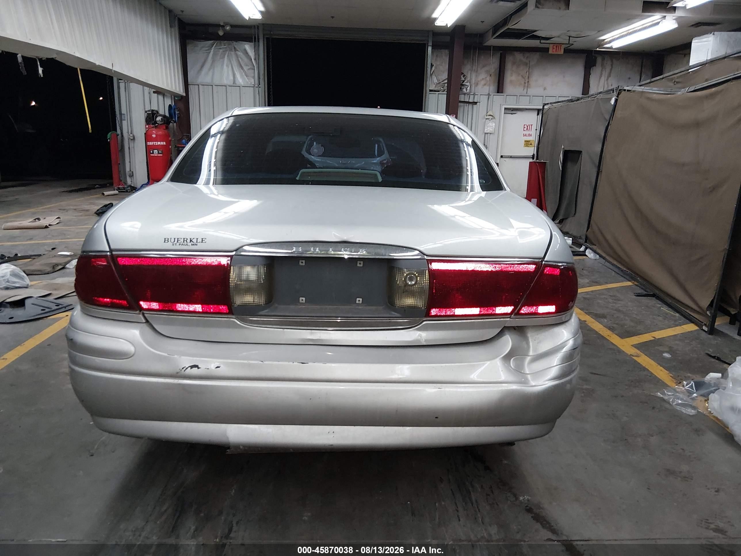 2001 Buick Lesabre Custom Silver vin: 1G4HP54K014191741