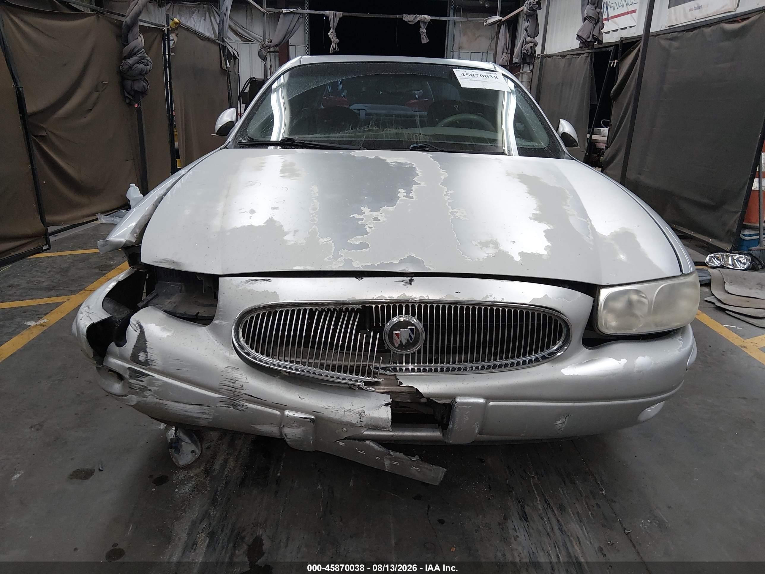 2001 Buick Lesabre Custom Silver vin: 1G4HP54K014191741