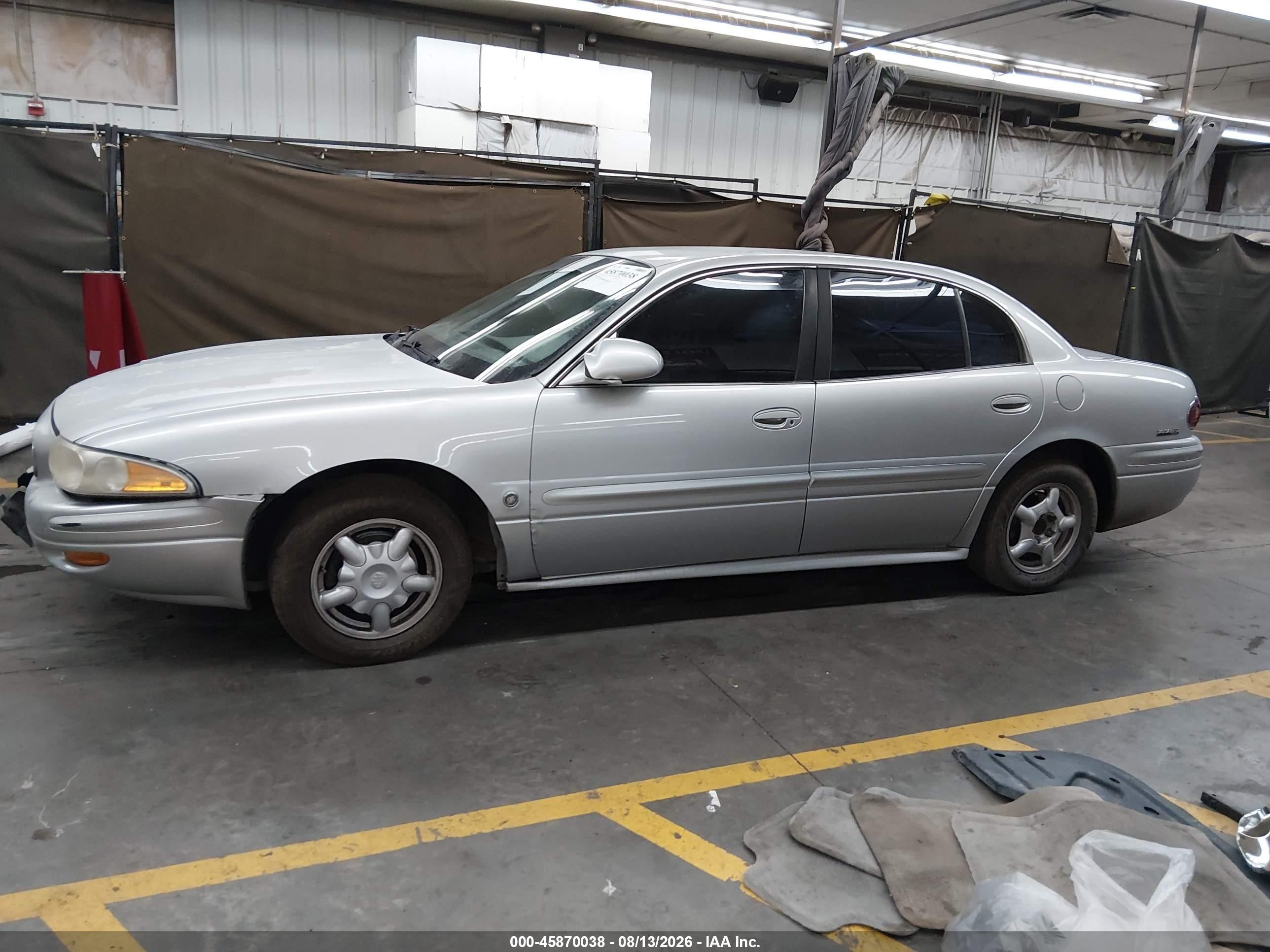 2001 Buick Lesabre Custom Silver vin: 1G4HP54K014191741