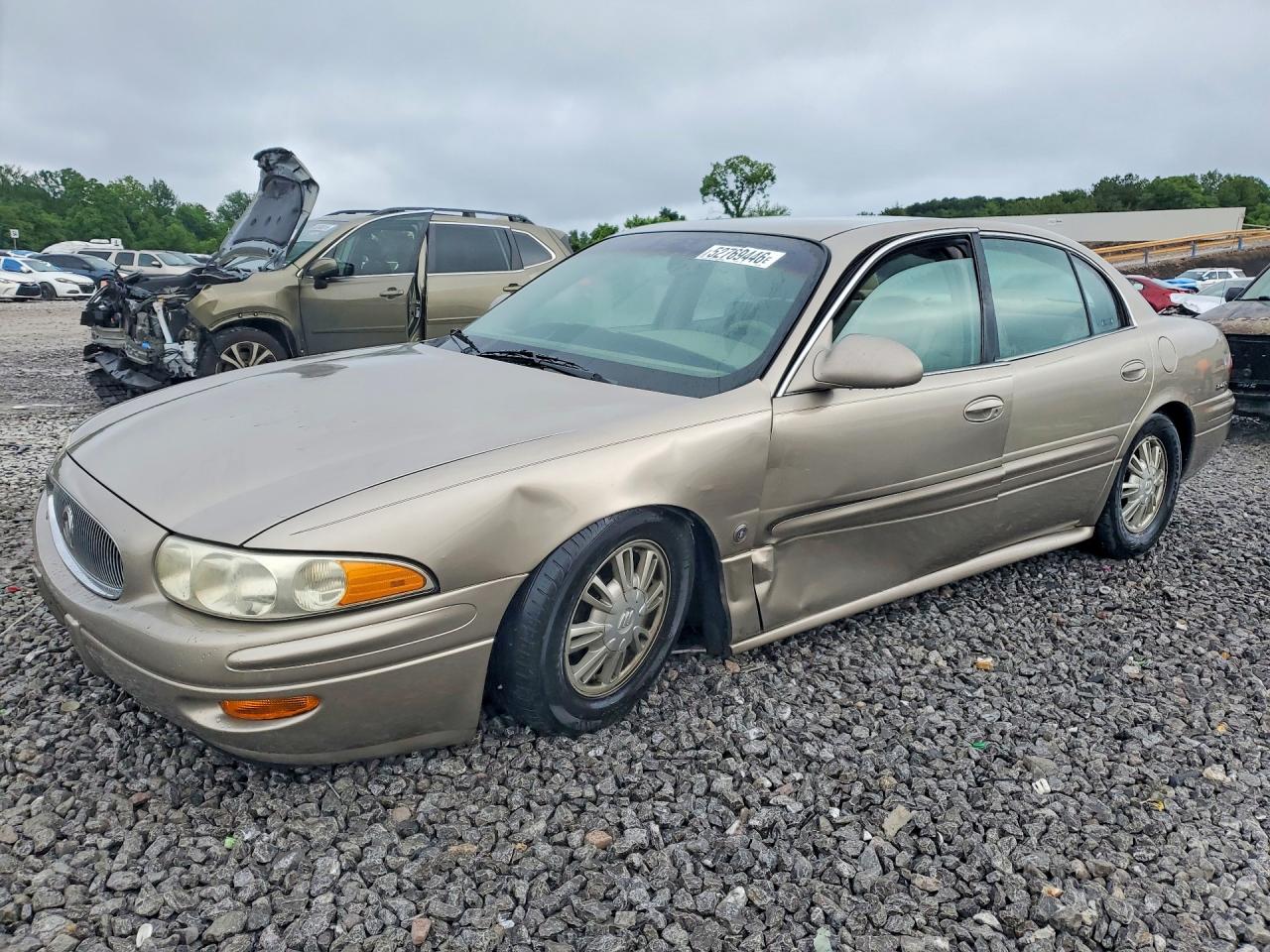 2002 Buick Lesabre Custom Gold vin: 1G4HP54K024105748
