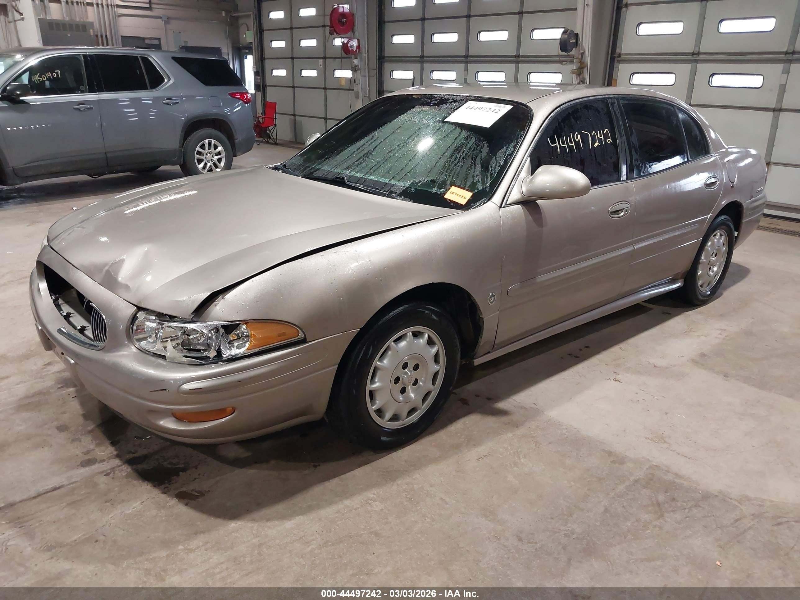 2002 Buick Lesabre Custom Tan vin: 1G4HP54K024226733