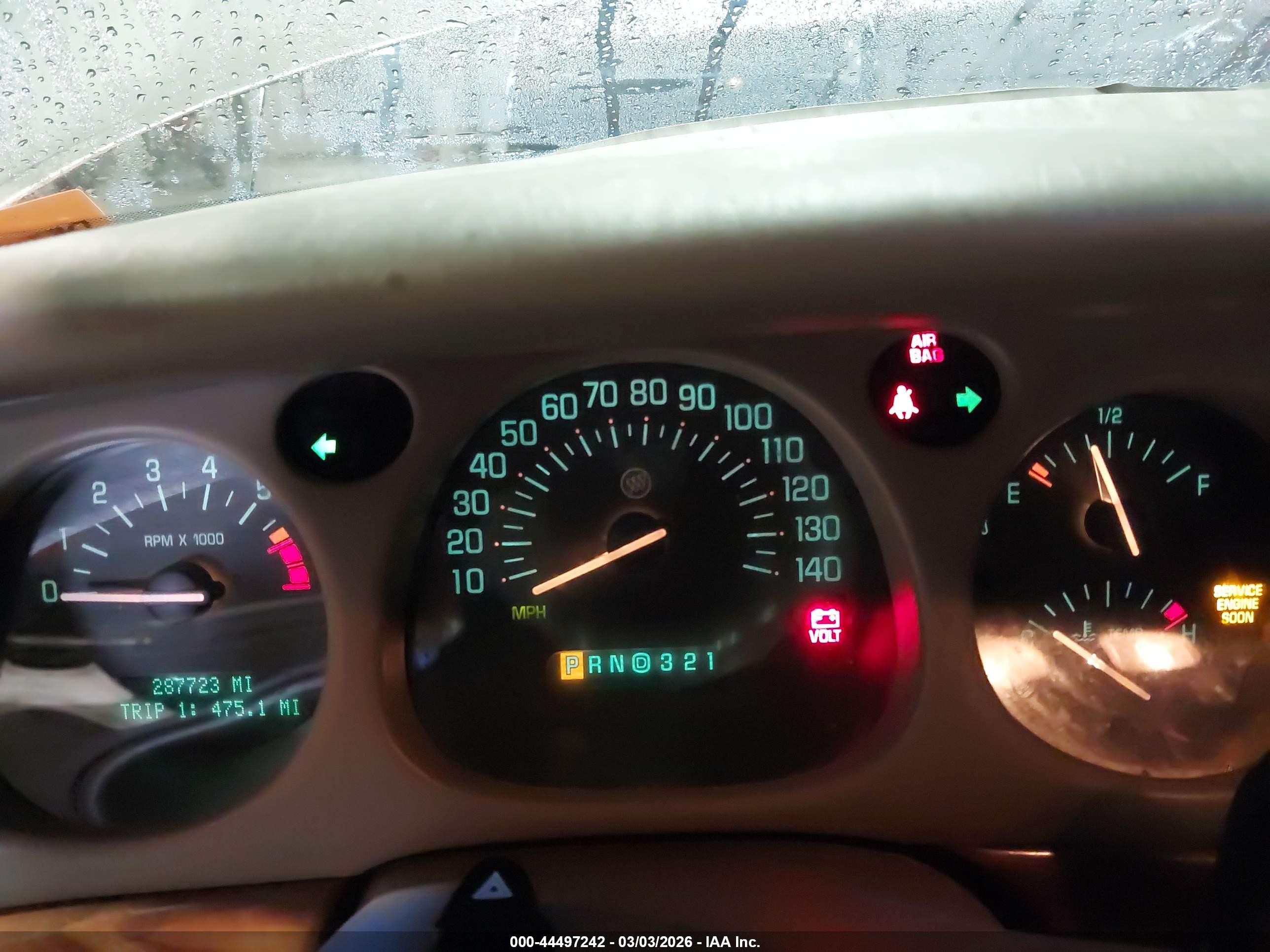 2002 Buick Lesabre Custom Tan vin: 1G4HP54K024226733