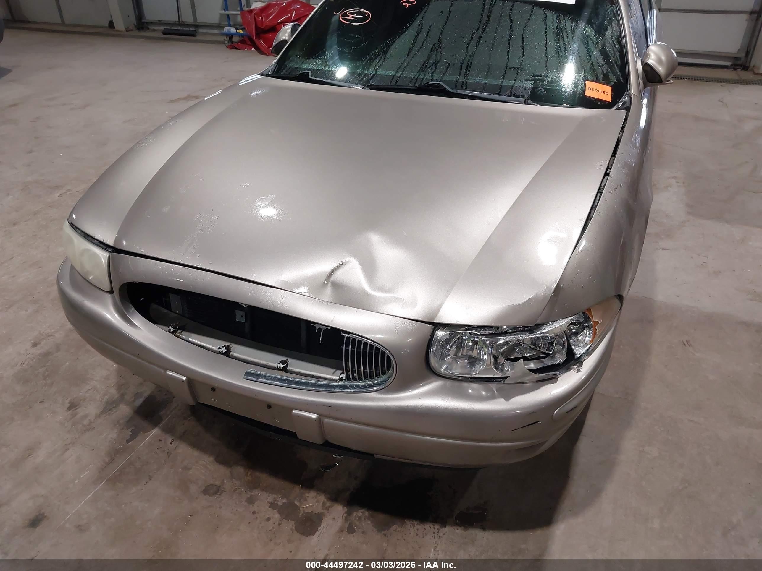 2002 Buick Lesabre Custom Tan vin: 1G4HP54K024226733