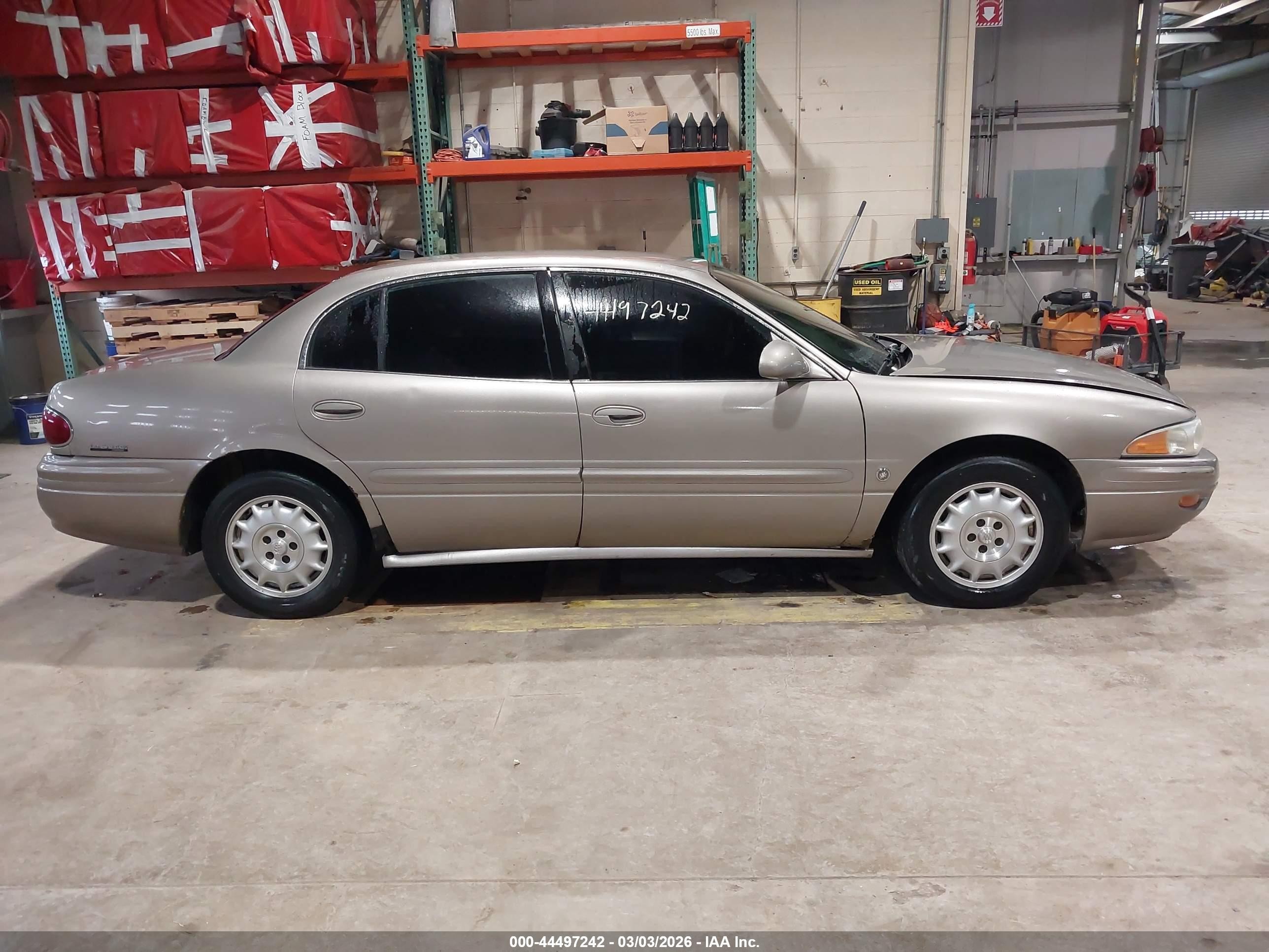 2002 Buick Lesabre Custom Tan vin: 1G4HP54K024226733
