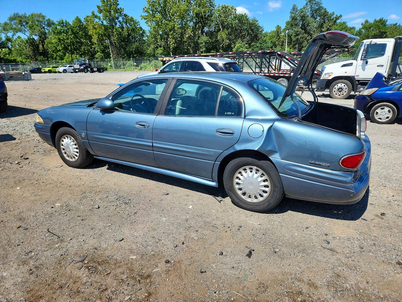 2002 Buick Lesabre Custom Blue vin: 1G4HP54K02U278248