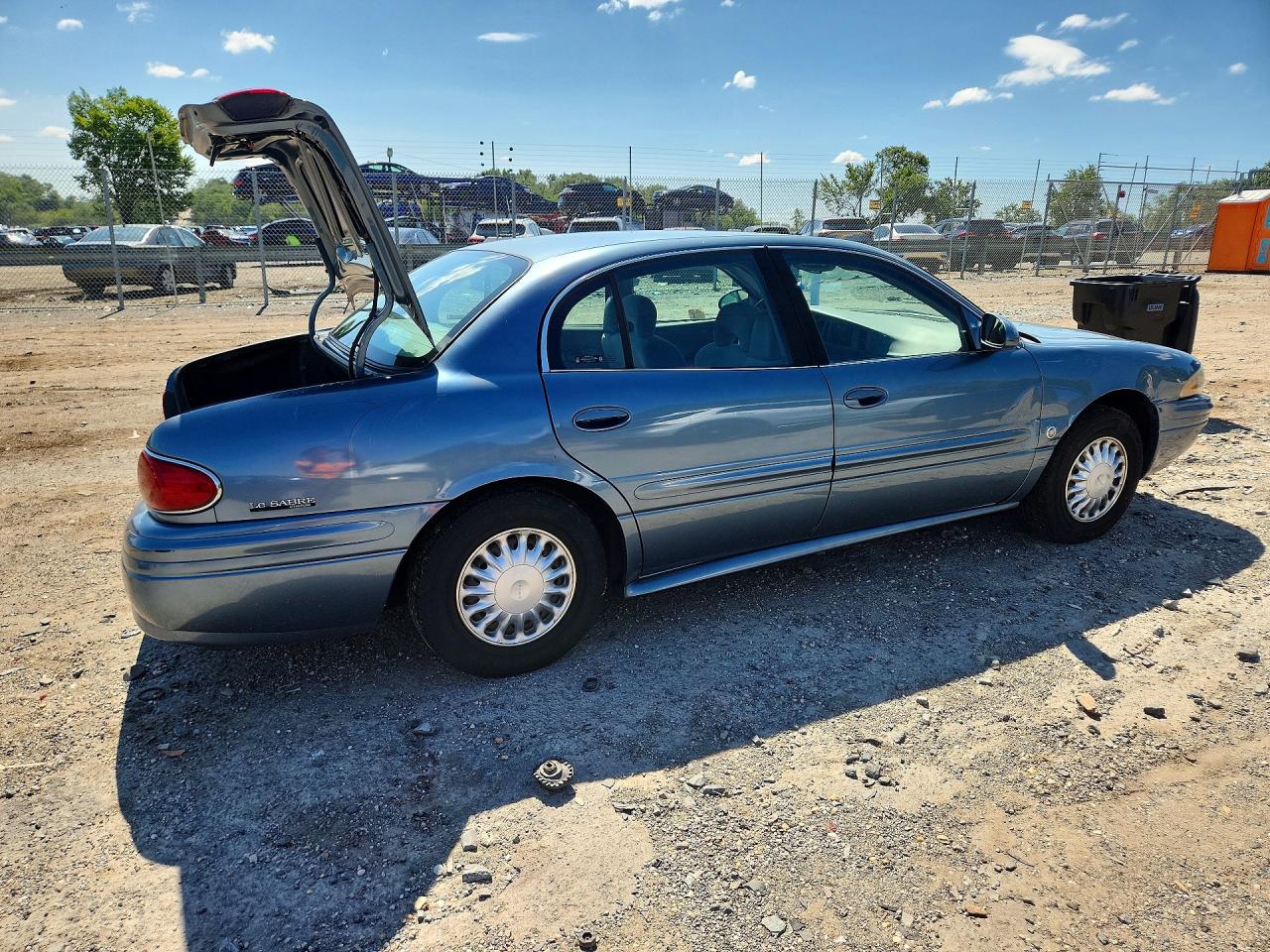 2002 Buick Lesabre Custom Blue vin: 1G4HP54K02U278248