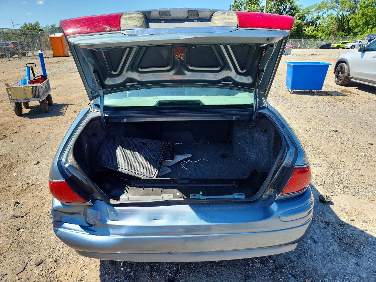 2002 Buick Lesabre Custom Blue vin: 1G4HP54K02U278248