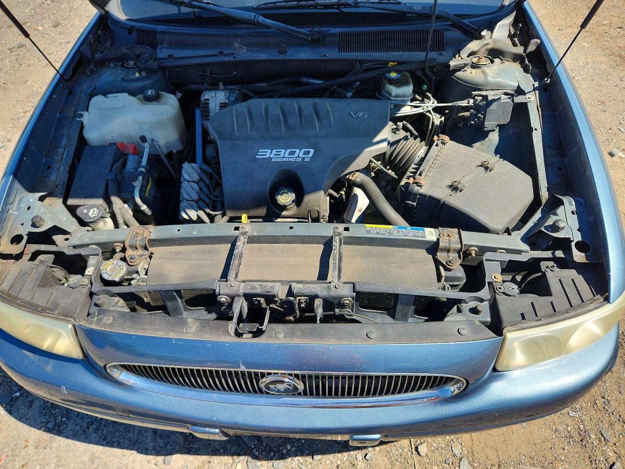2002 Buick Lesabre Custom Blue vin: 1G4HP54K02U278248