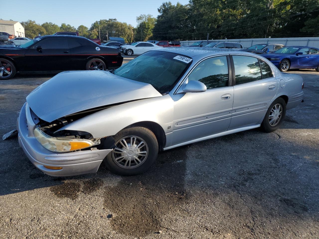 2005 Buick Lesabre Custom Синий vin: 1G4HP54K05U232245