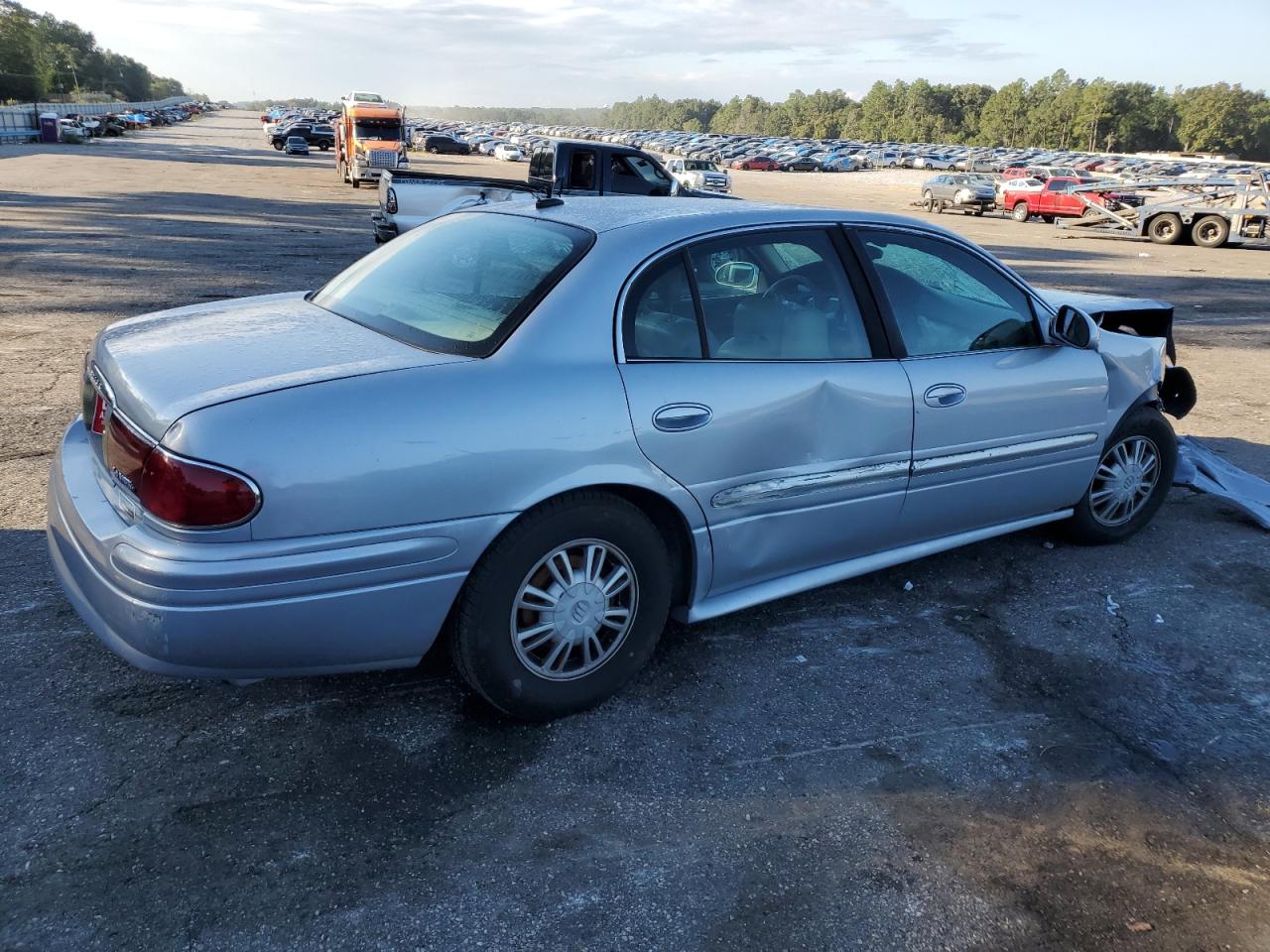 2005 Buick Lesabre Custom Синий vin: 1G4HP54K05U232245