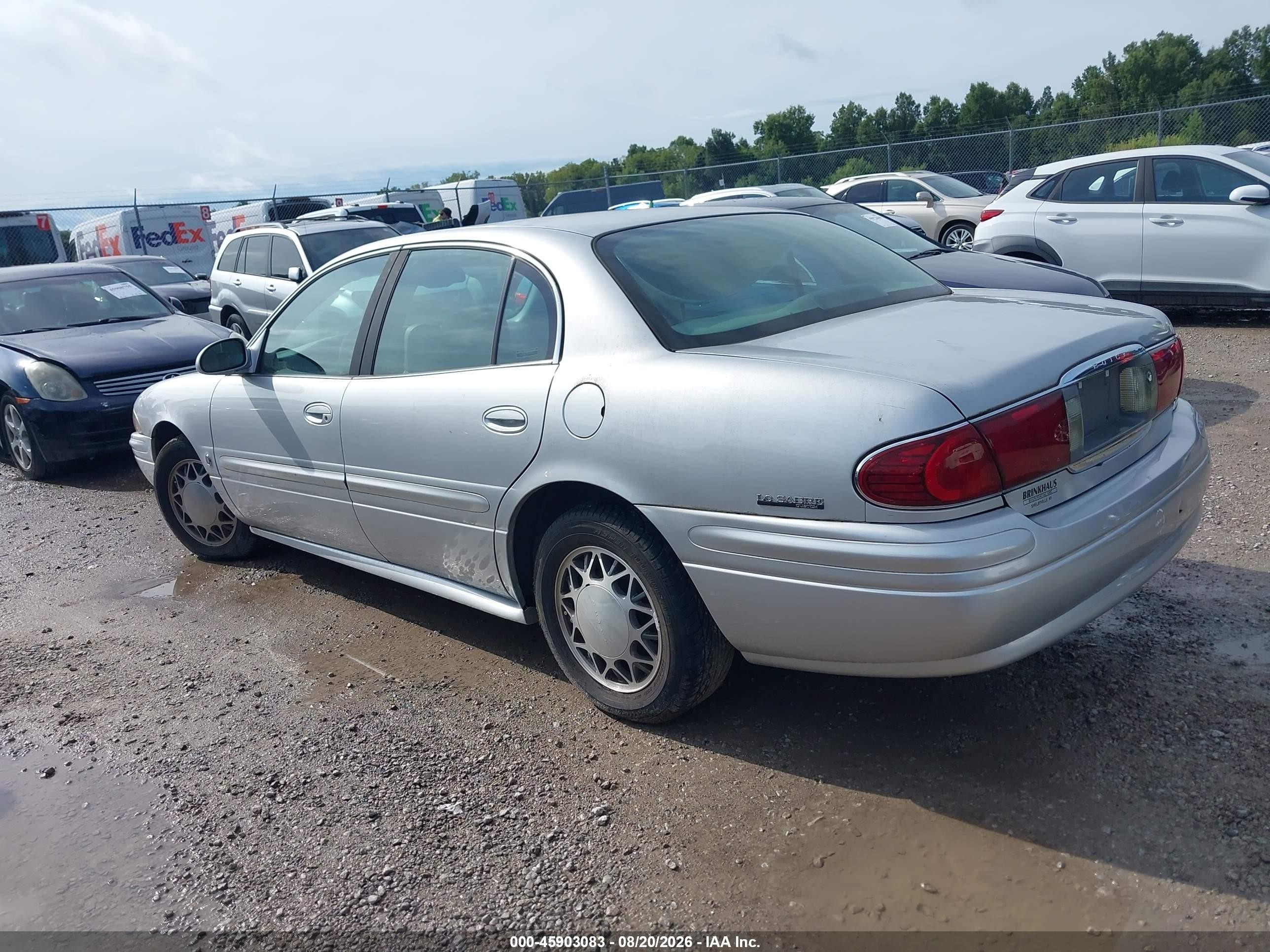 2000 Buick Lesabre Custom Silver vin: 1G4HP54K0Y4240866