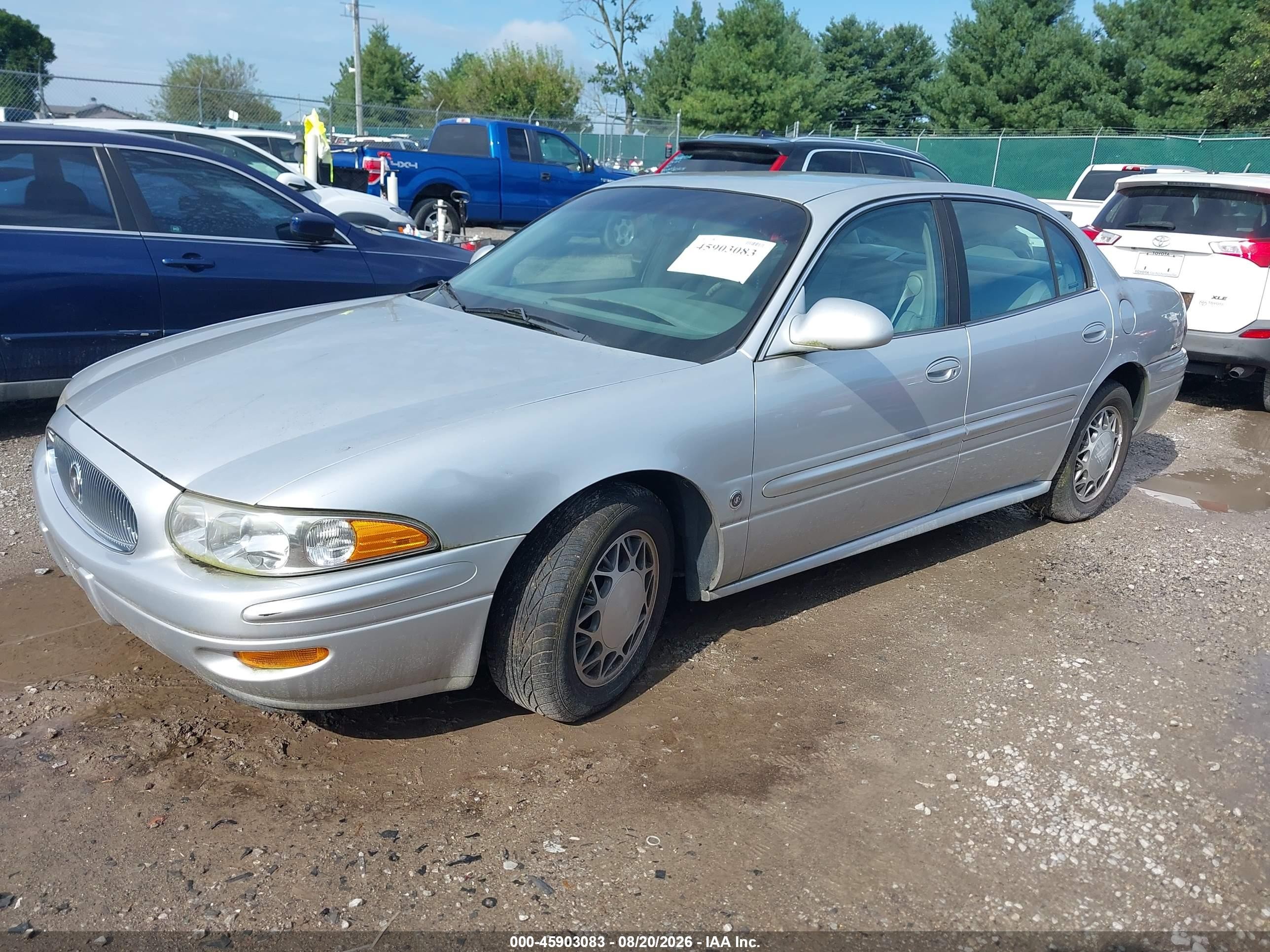 2000 Buick Lesabre Custom Silver vin: 1G4HP54K0Y4240866