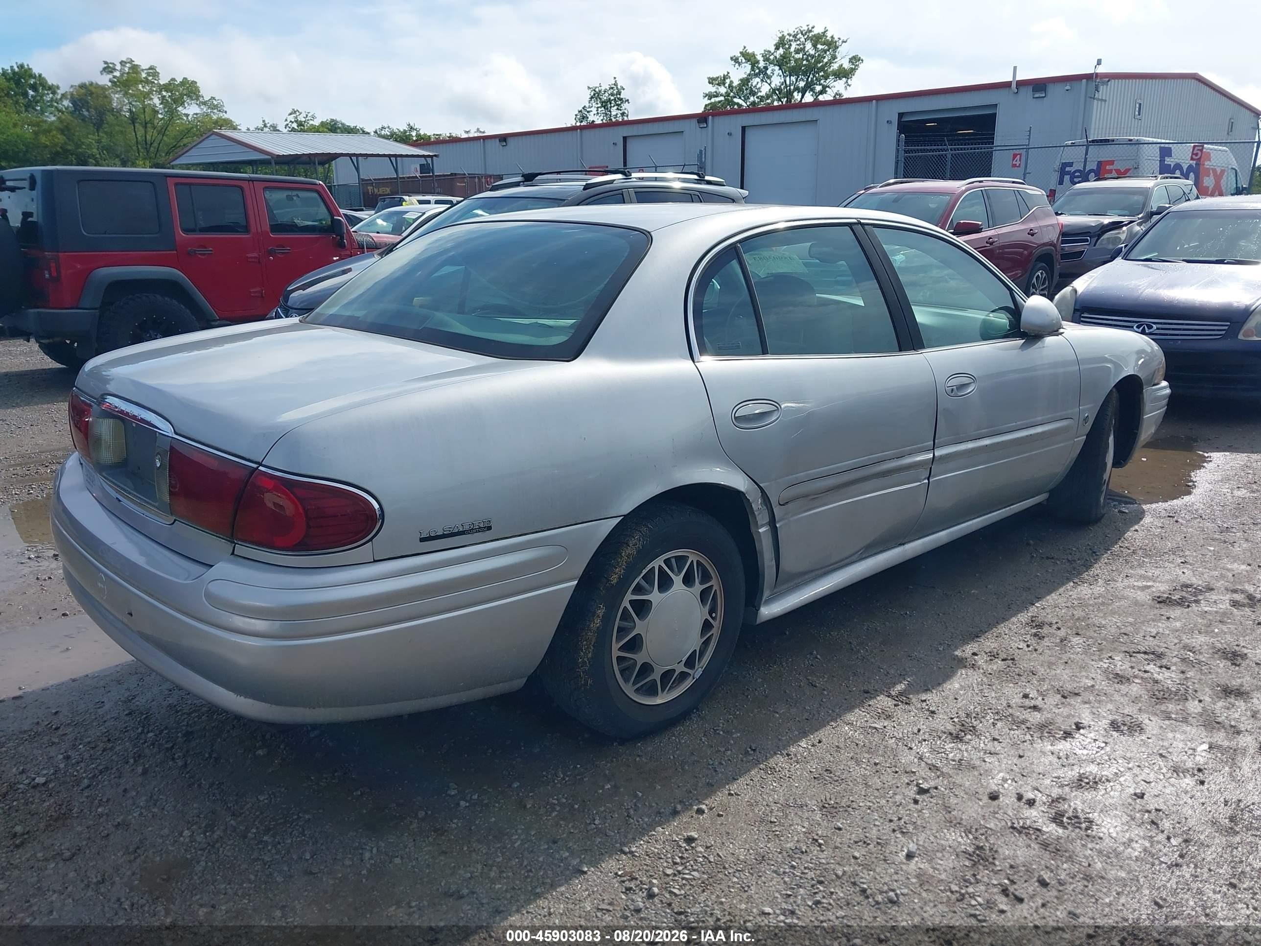 2000 Buick Lesabre Custom Silver vin: 1G4HP54K0Y4240866
