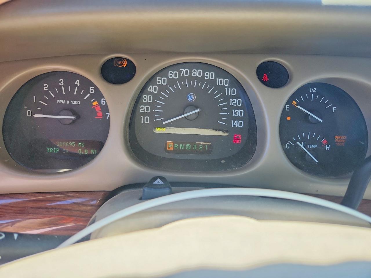 2000 Buick Lesabre Custom Beige vin: 1G4HP54K0YU111333