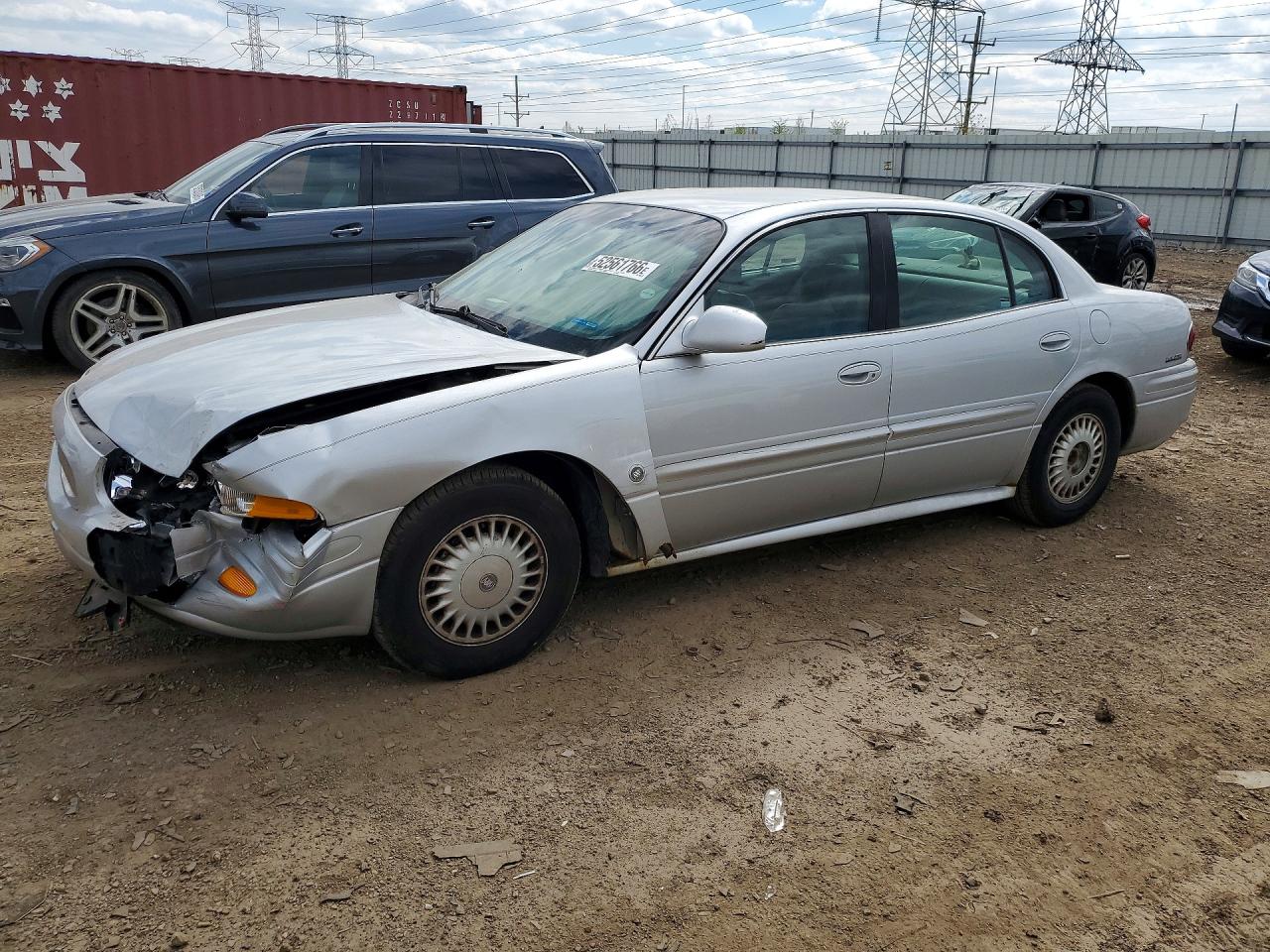 2000 Buick Lesabre Custom Silver vin: 1G4HP54K0YU340868