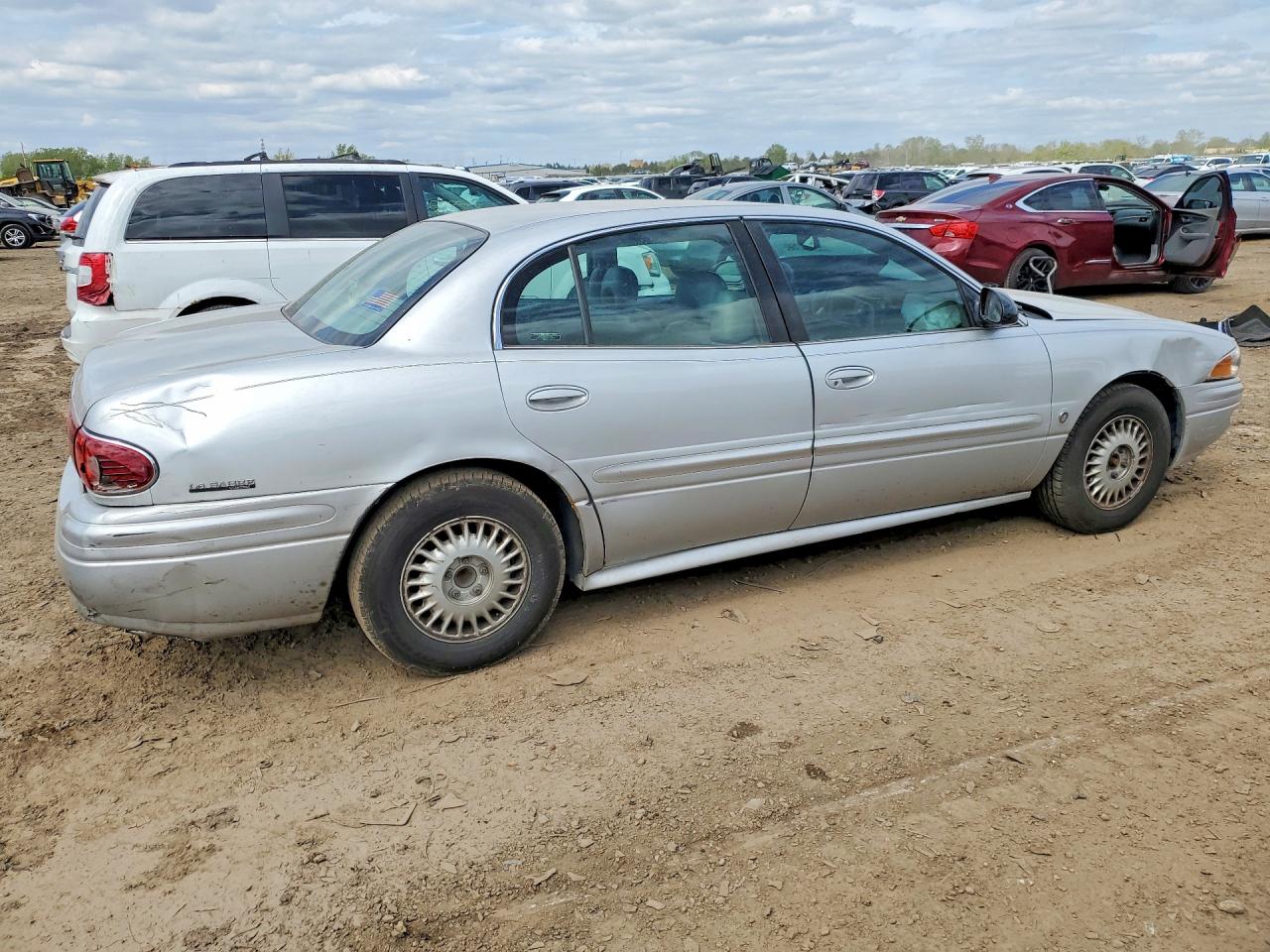 2000 Buick Lesabre Custom Silver vin: 1G4HP54K0YU340868
