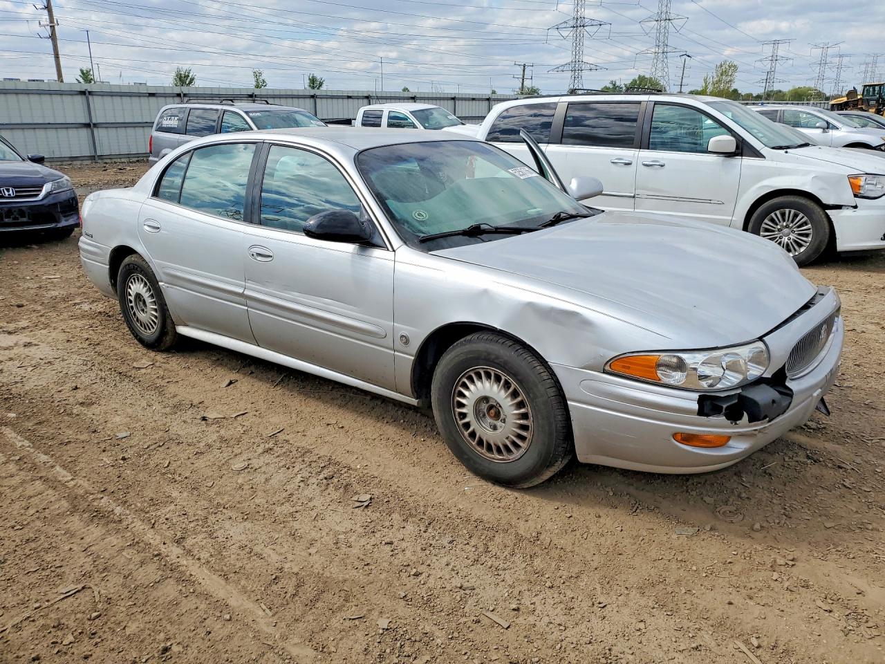2000 Buick Lesabre Custom Silver vin: 1G4HP54K0YU340868