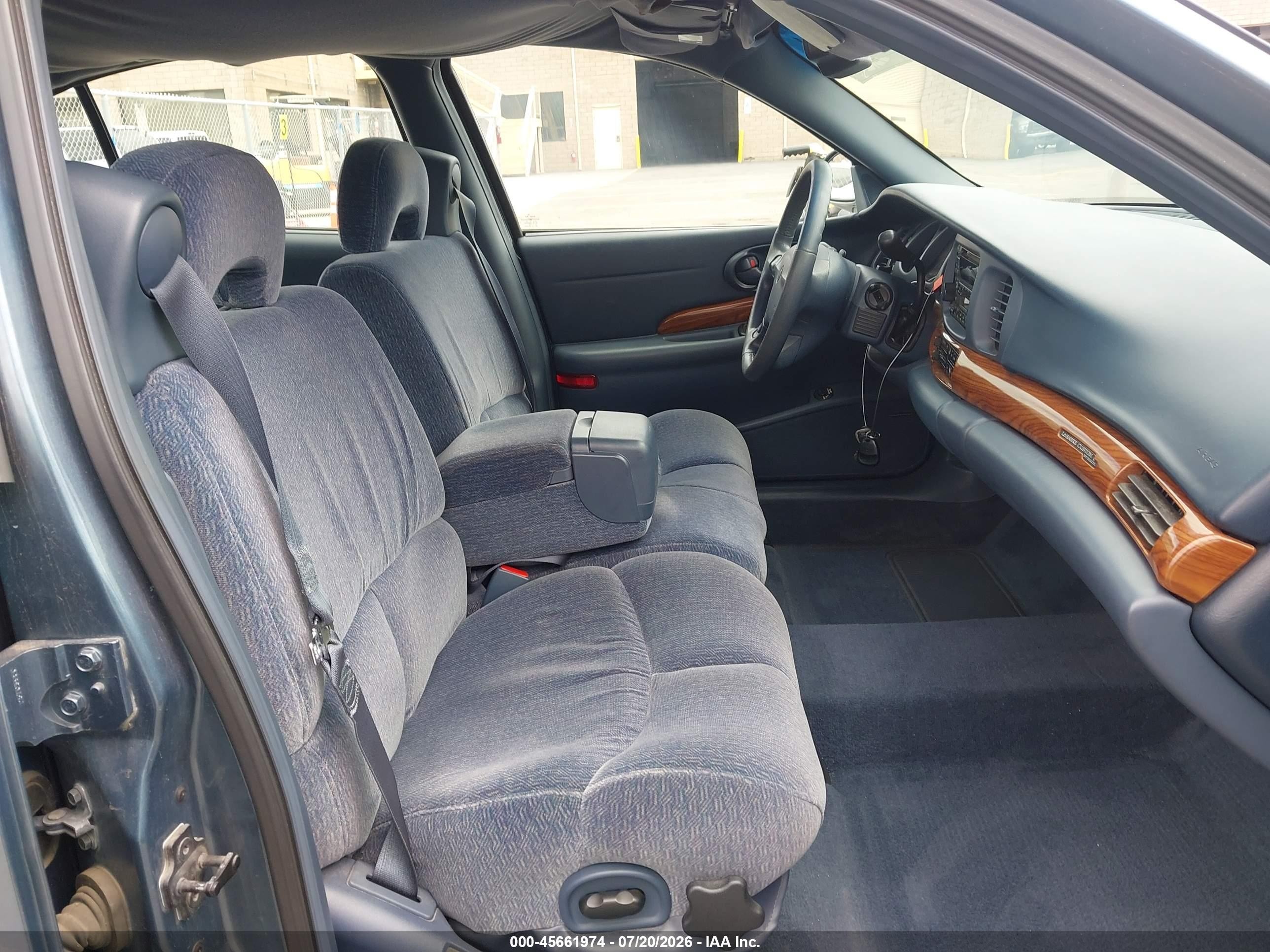 2001 Buick Lesabre Custom Синий vin: 1G4HP54K114171272