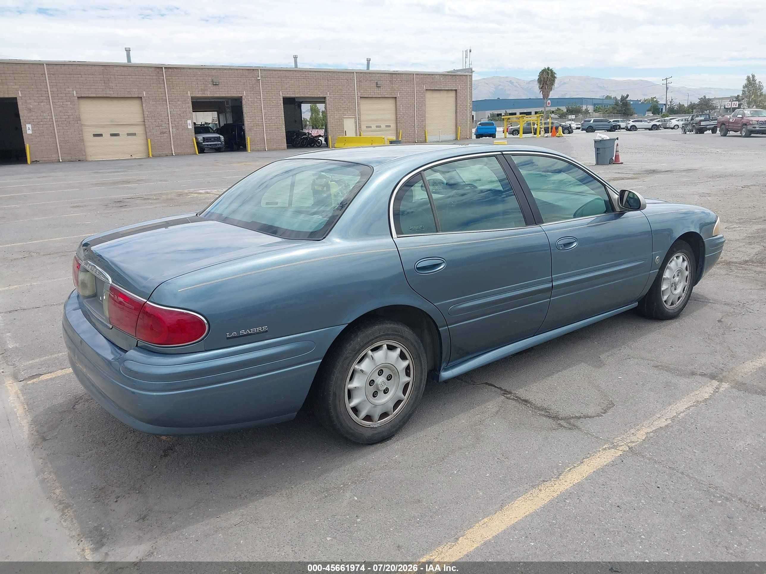 2001 Buick Lesabre Custom Синий vin: 1G4HP54K114171272