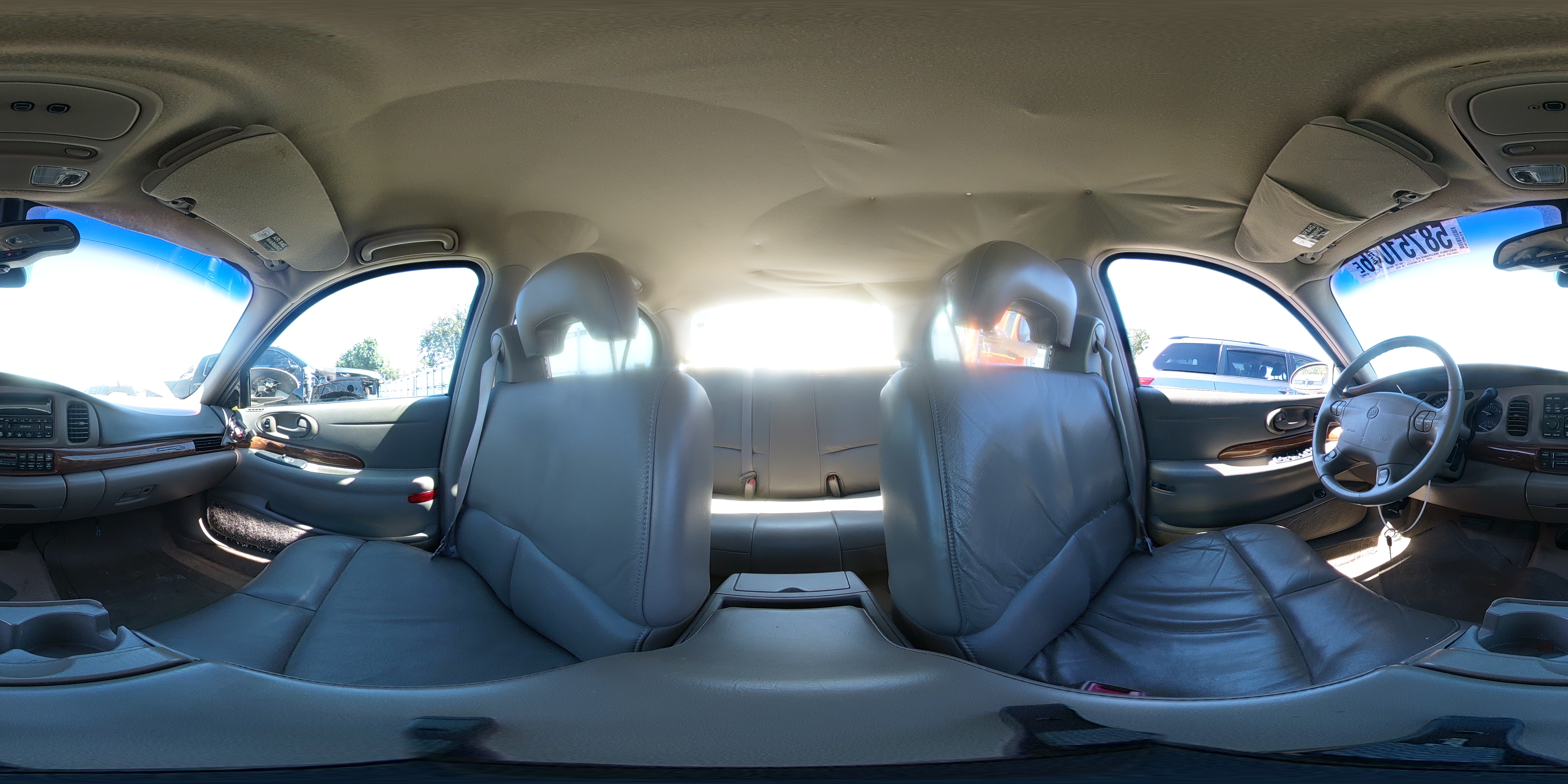 2001 Buick Lesabre Custom Beige vin: 1G4HP54K11U206134