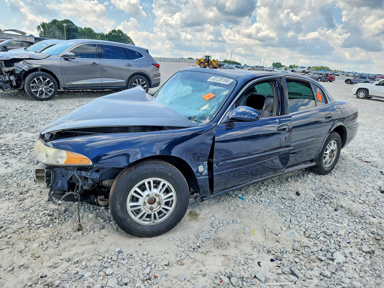 2002 Buick Lesabre Custom Синий vin: 1G4HP54K124160550