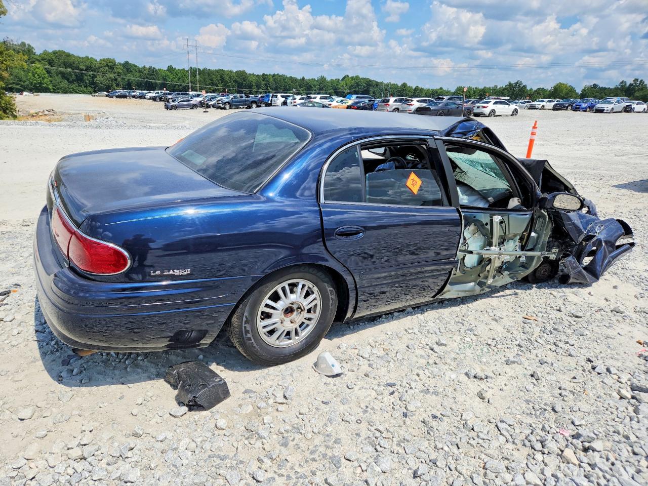 2002 Buick Lesabre Custom Blue vin: 1G4HP54K124160550