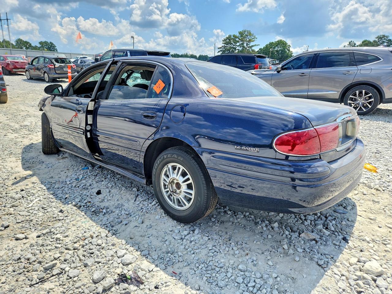 2002 Buick Lesabre Custom Blue vin: 1G4HP54K124160550