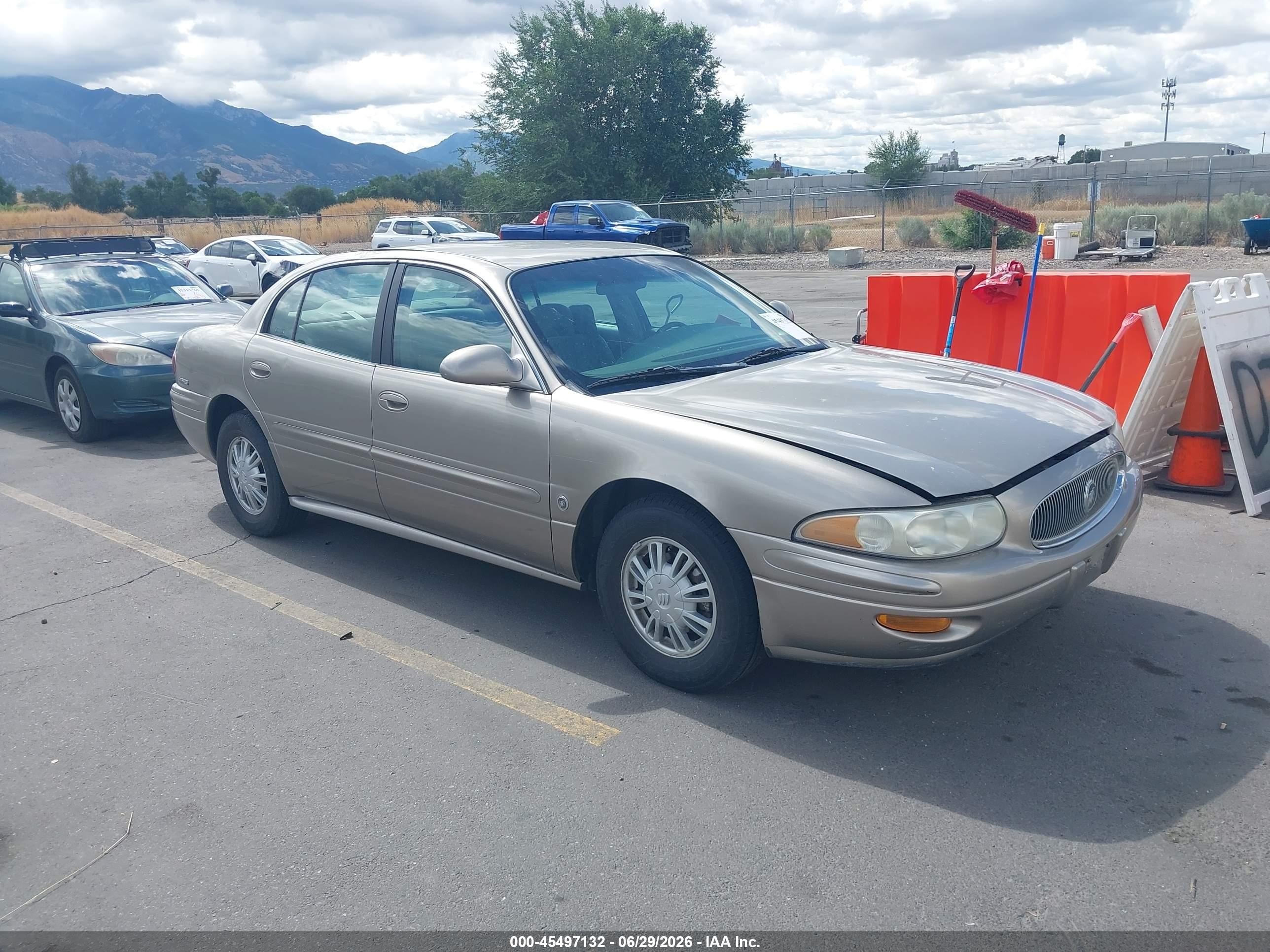 2002 Buick Lesabre Custom Beige vin: 1G4HP54K124194441