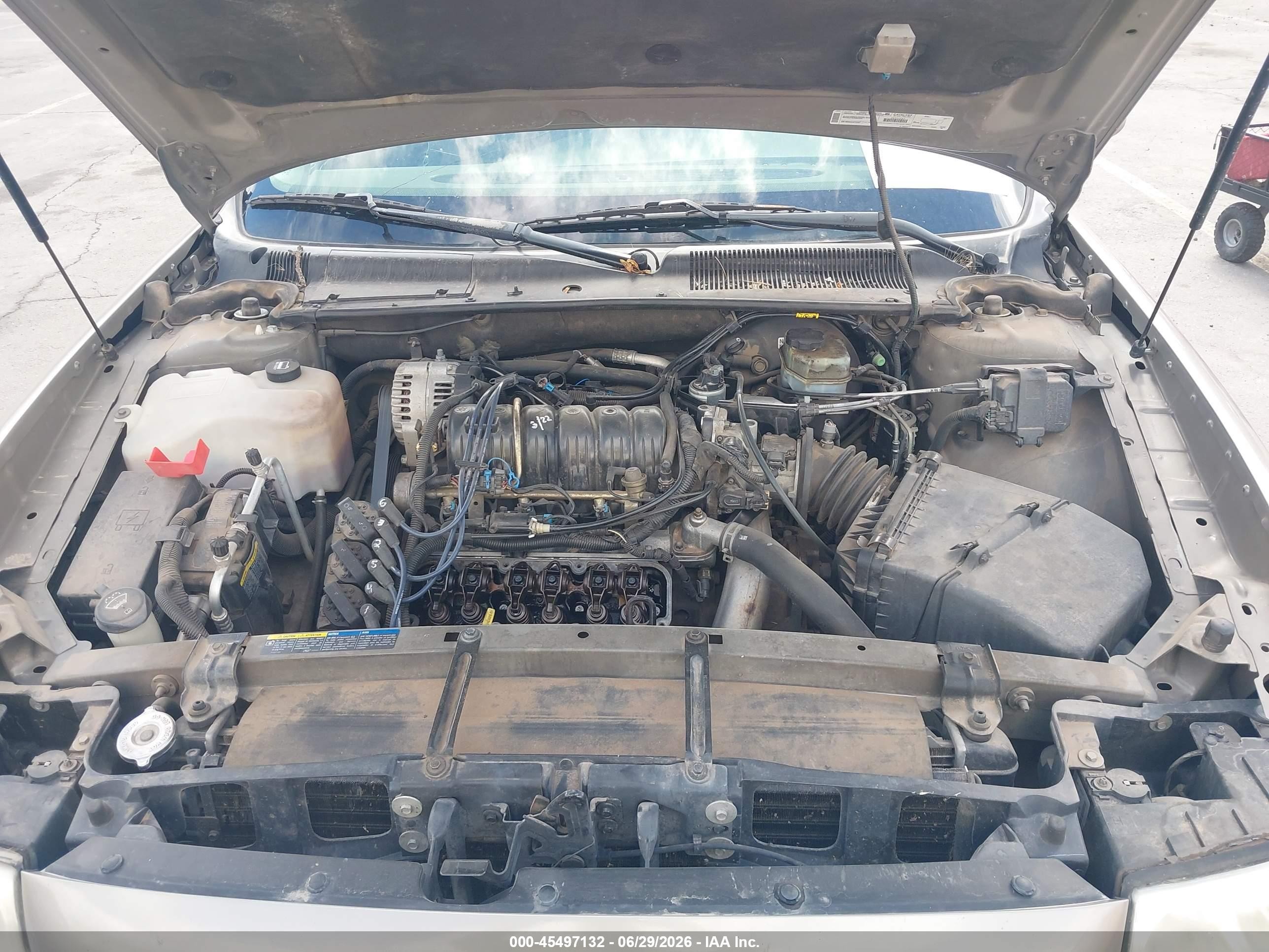 2002 Buick Lesabre Custom Beige vin: 1G4HP54K124194441