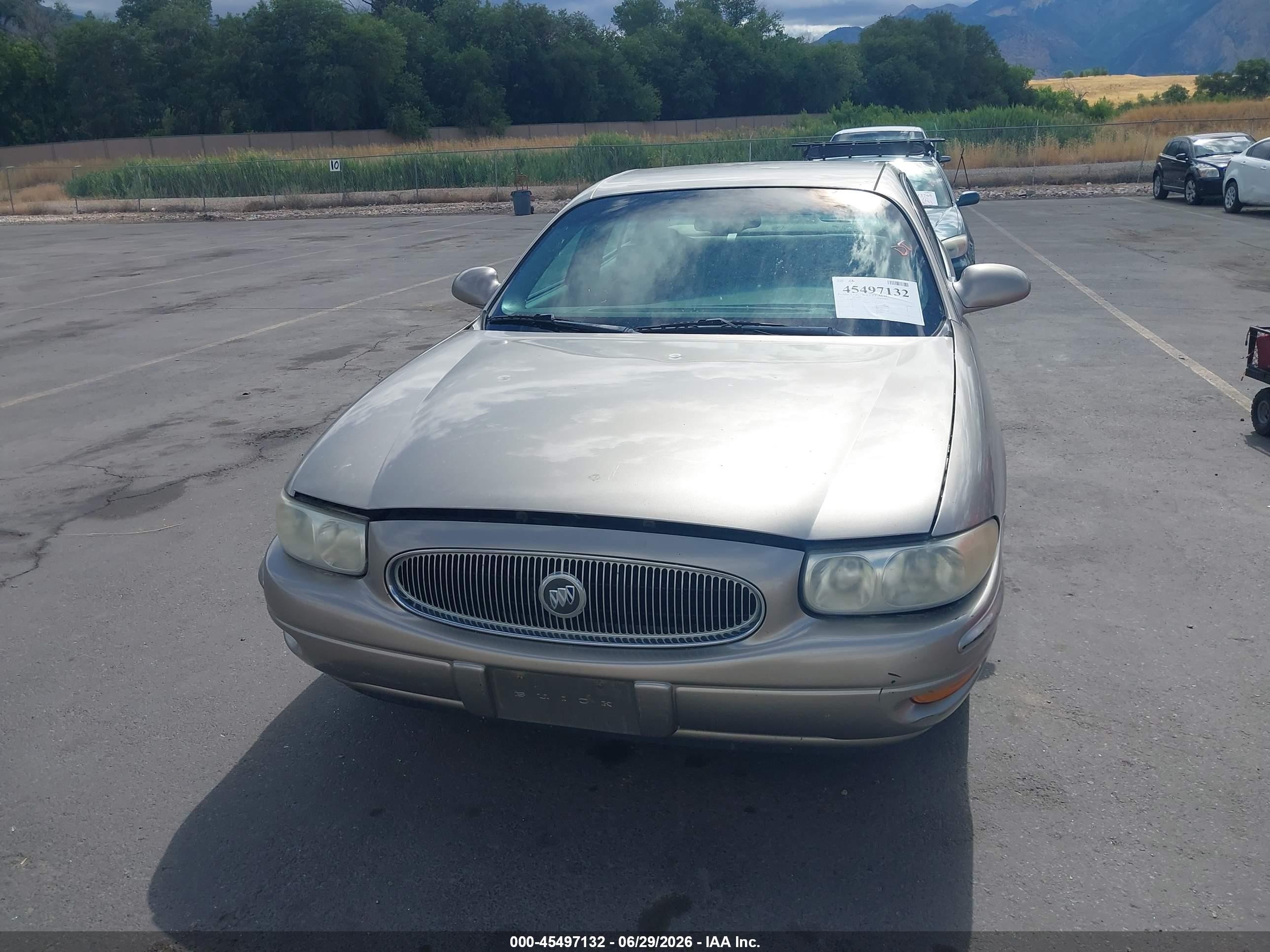 2002 Buick Lesabre Custom Beige vin: 1G4HP54K124194441