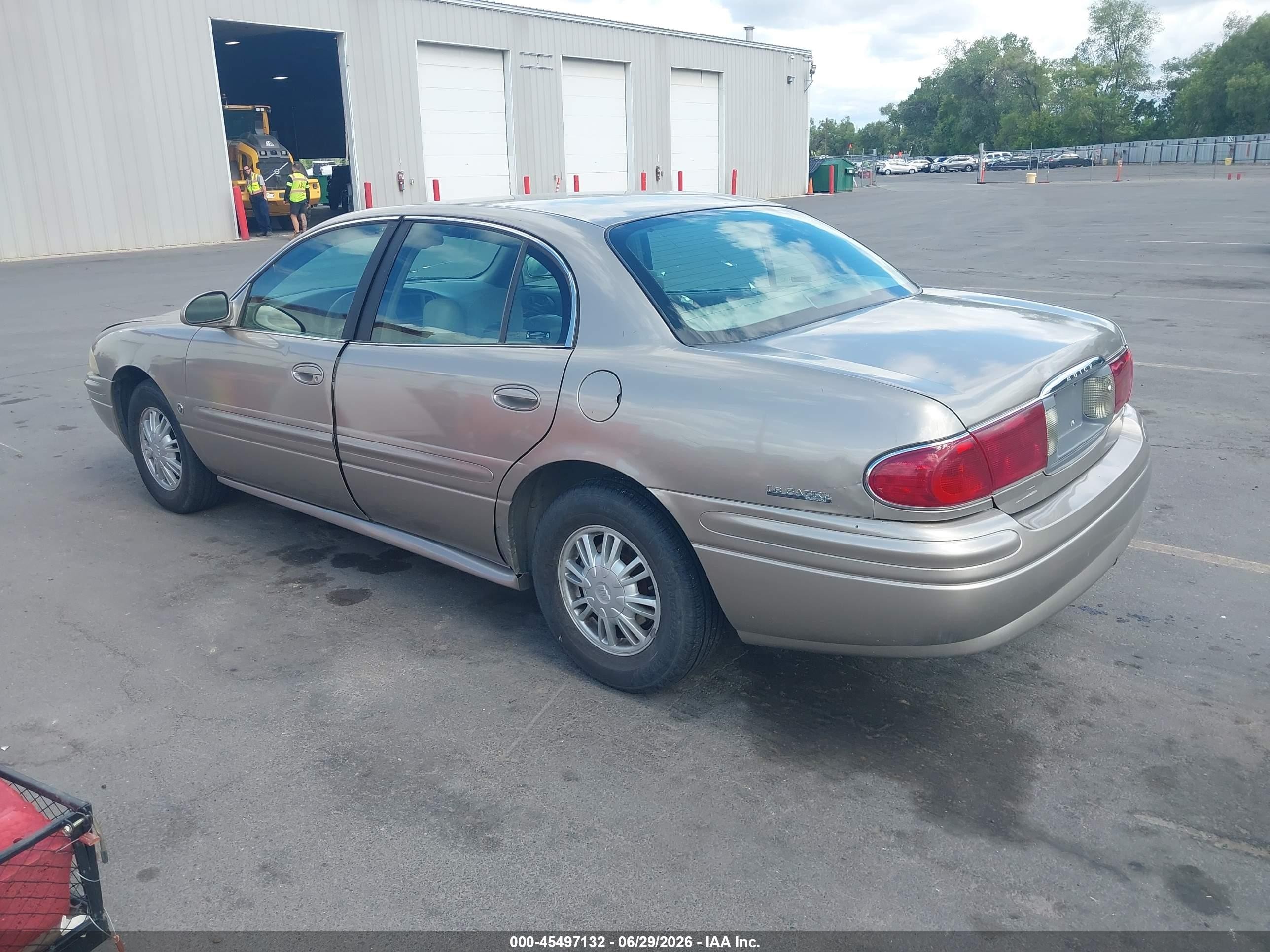 2002 Buick Lesabre Custom Beige vin: 1G4HP54K124194441