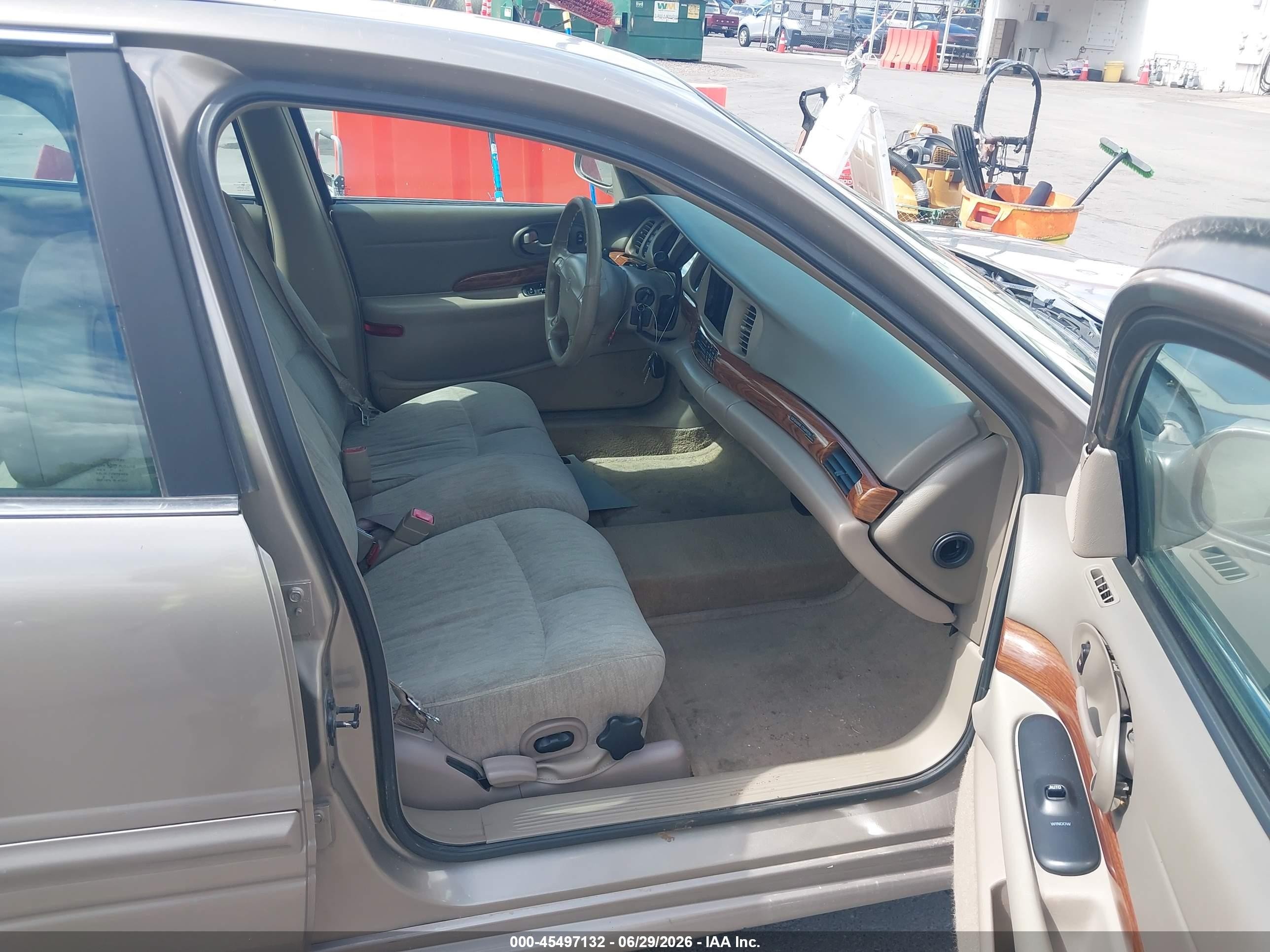 2002 Buick Lesabre Custom Beige vin: 1G4HP54K124194441