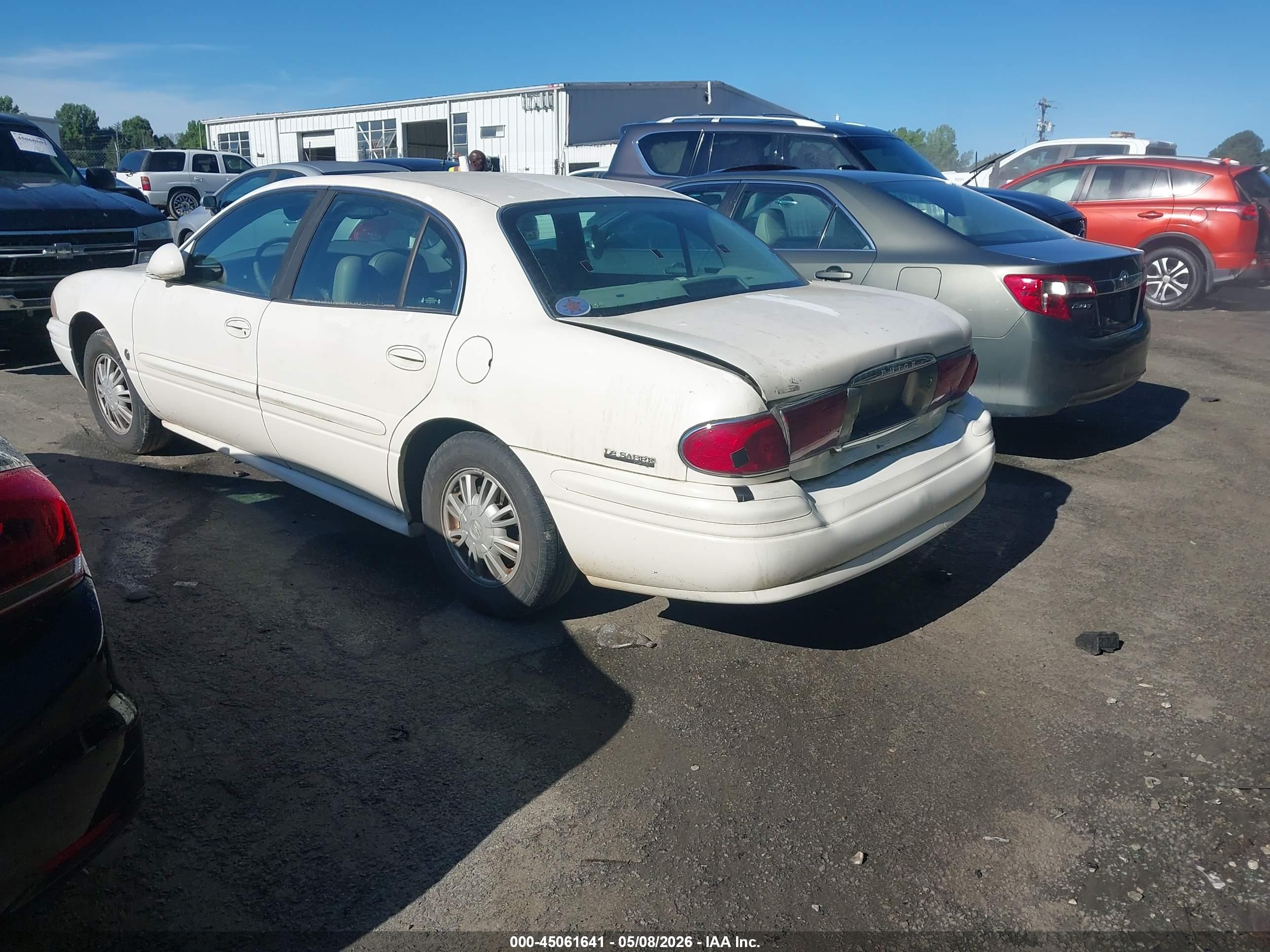 2002 Buick Lesabre Custom White vin: 1G4HP54K124208550