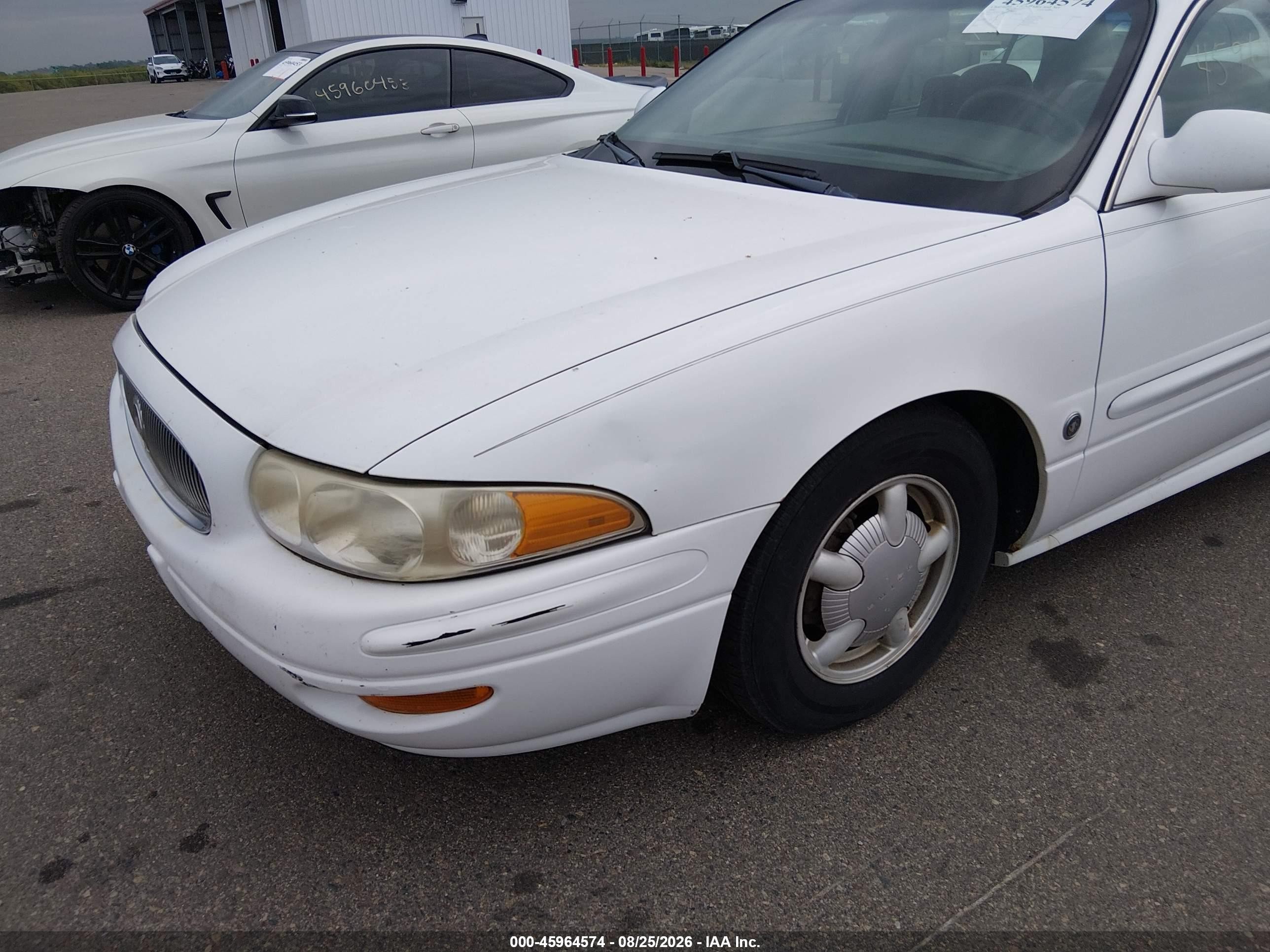2000 Buick Lesabre Custom White vin: 1G4HP54K1YU174666
