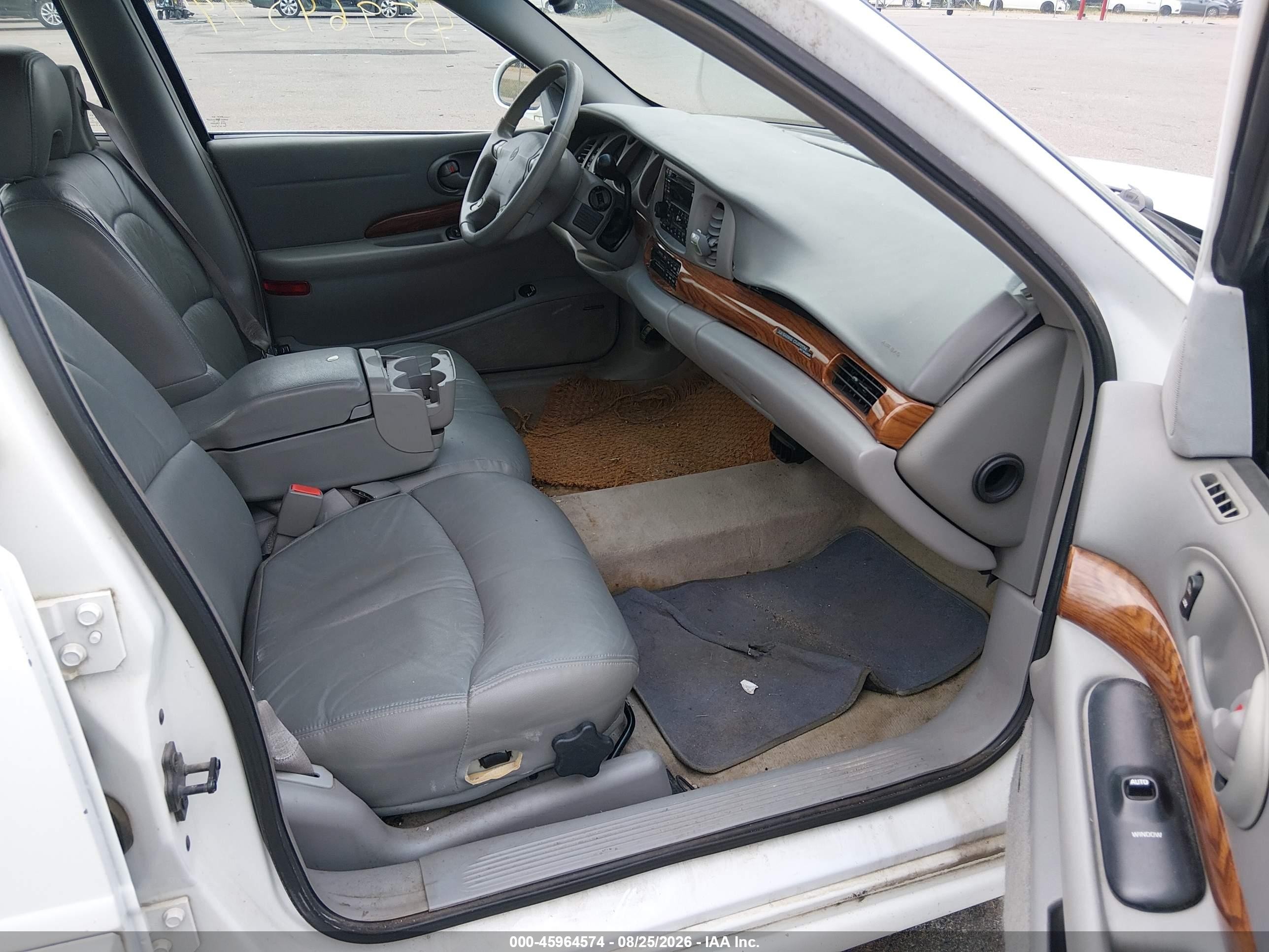 2000 Buick Lesabre Custom White vin: 1G4HP54K1YU174666