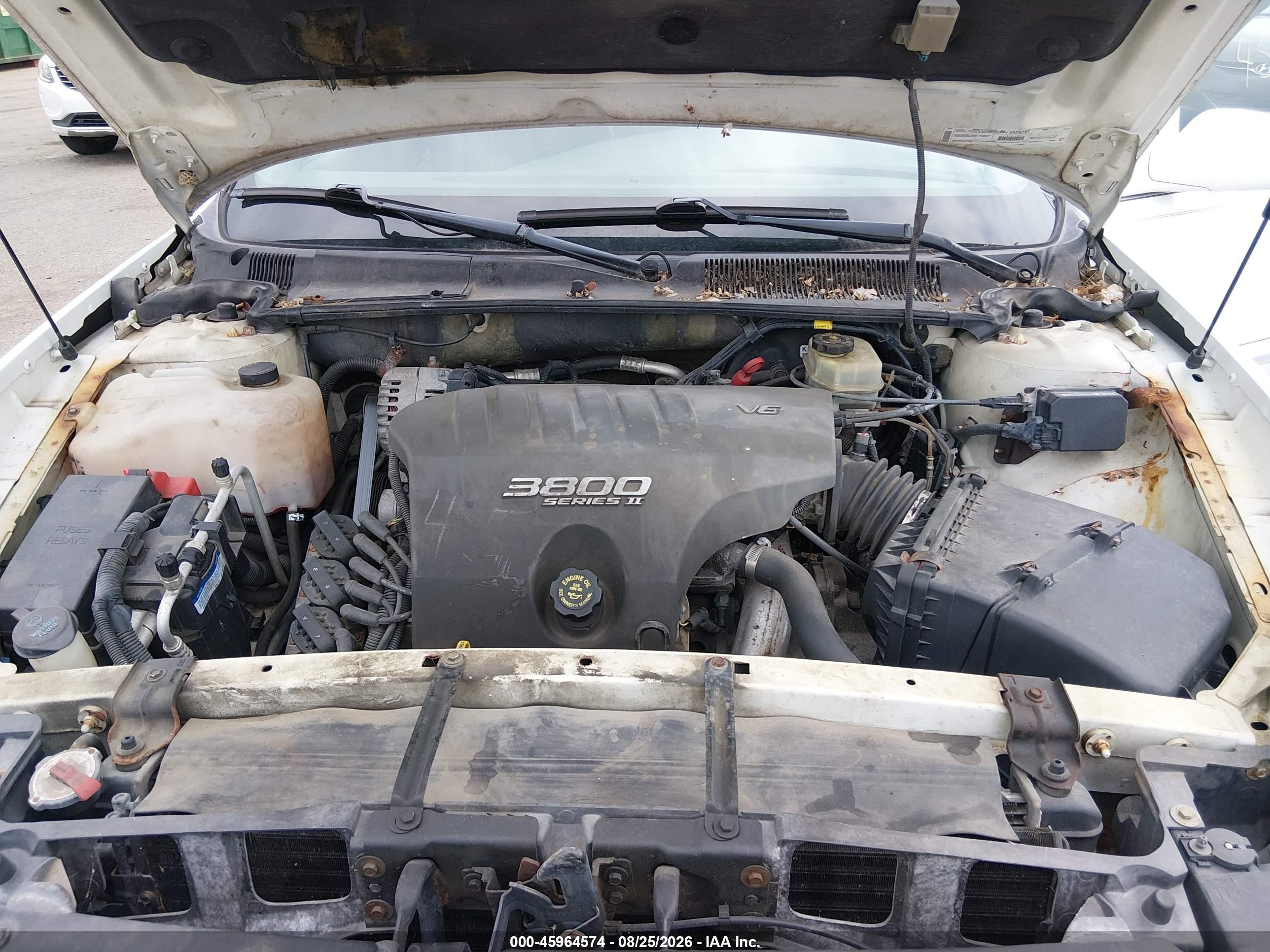 2000 Buick Lesabre Custom White vin: 1G4HP54K1YU174666