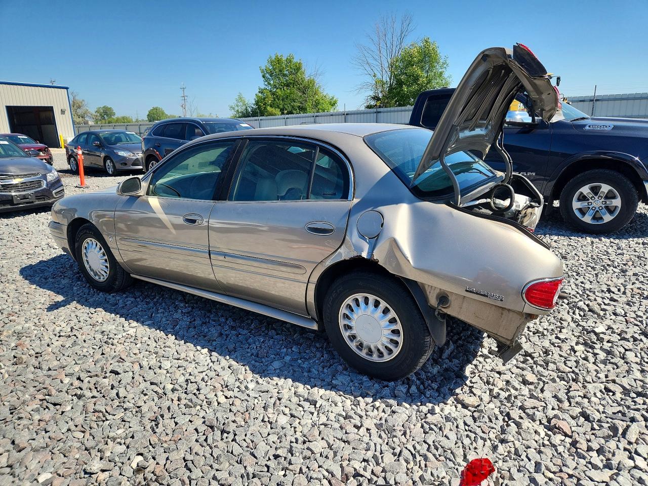 2001 Buick Lesabre Custom Бежевый vin: 1G4HP54K214193796