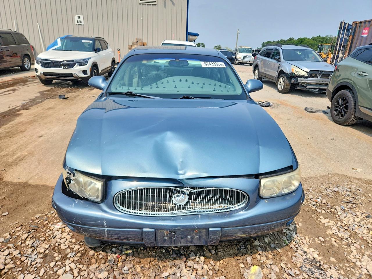 2001 Buick Lesabre Custom Blue vin: 1G4HP54K214266973