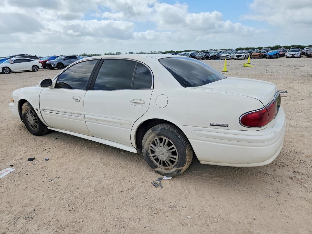 2002 Buick Lesabre Custom White vin: 1G4HP54K224199647