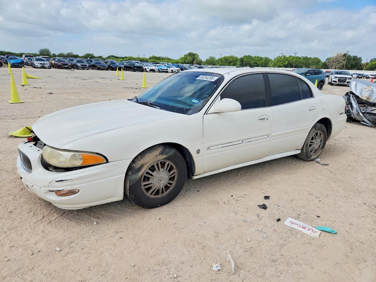 2002 Buick Lesabre Custom White vin: 1G4HP54K224199647