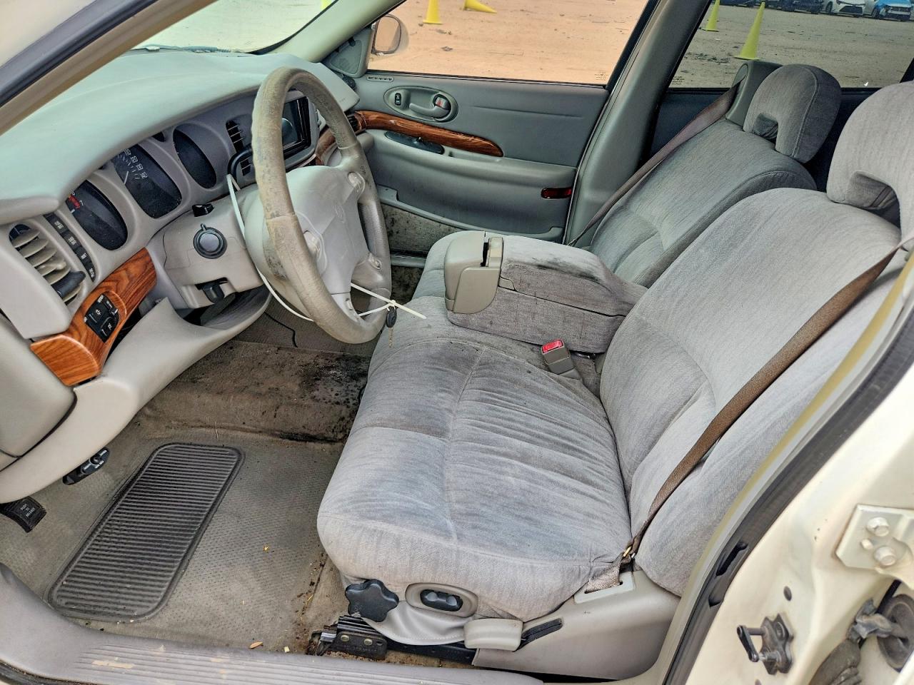 2002 Buick Lesabre Custom White vin: 1G4HP54K224199647
