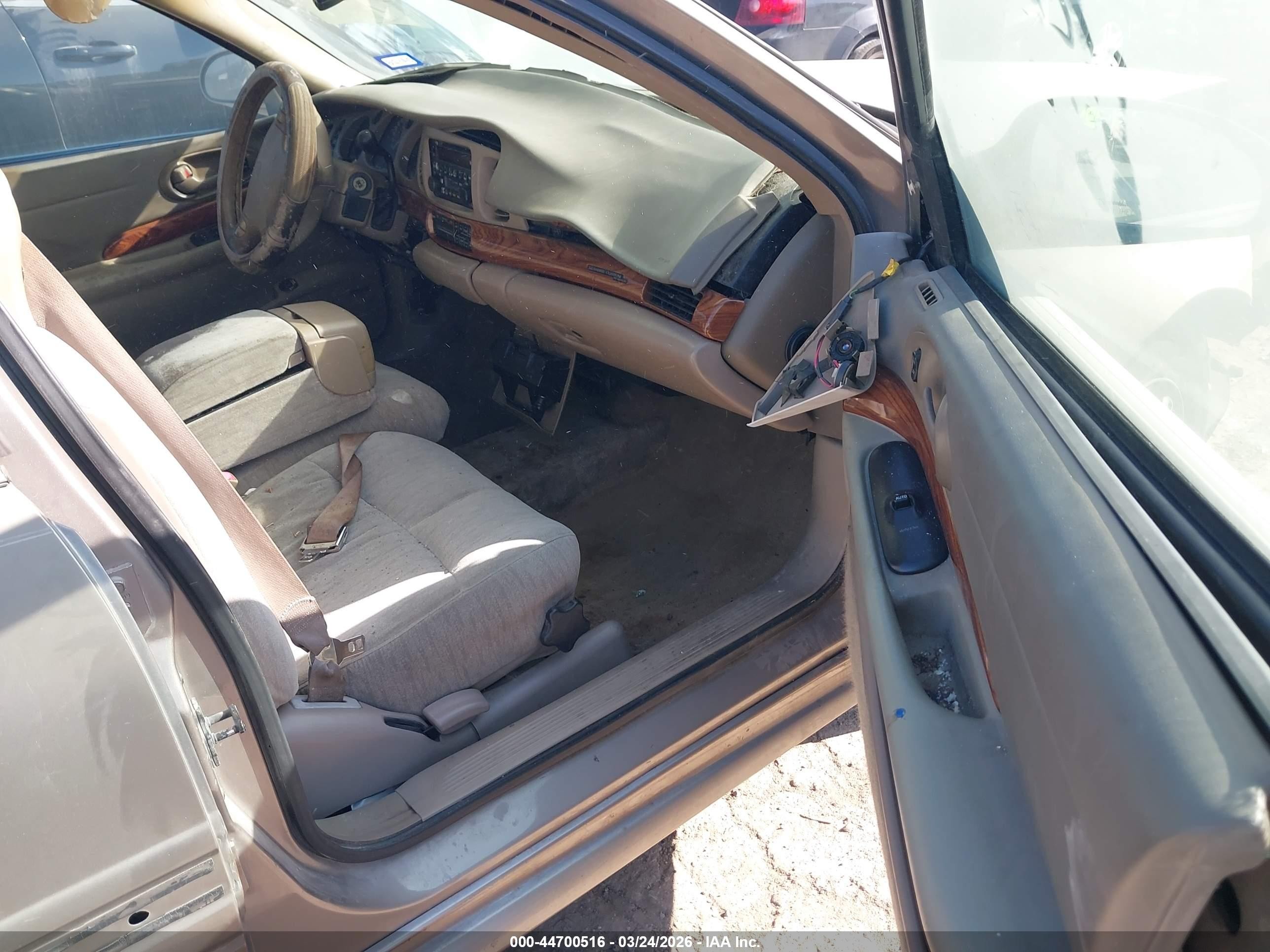 2002 Buick Lesabre Custom Бежевый vin: 1G4HP54K22U102768
