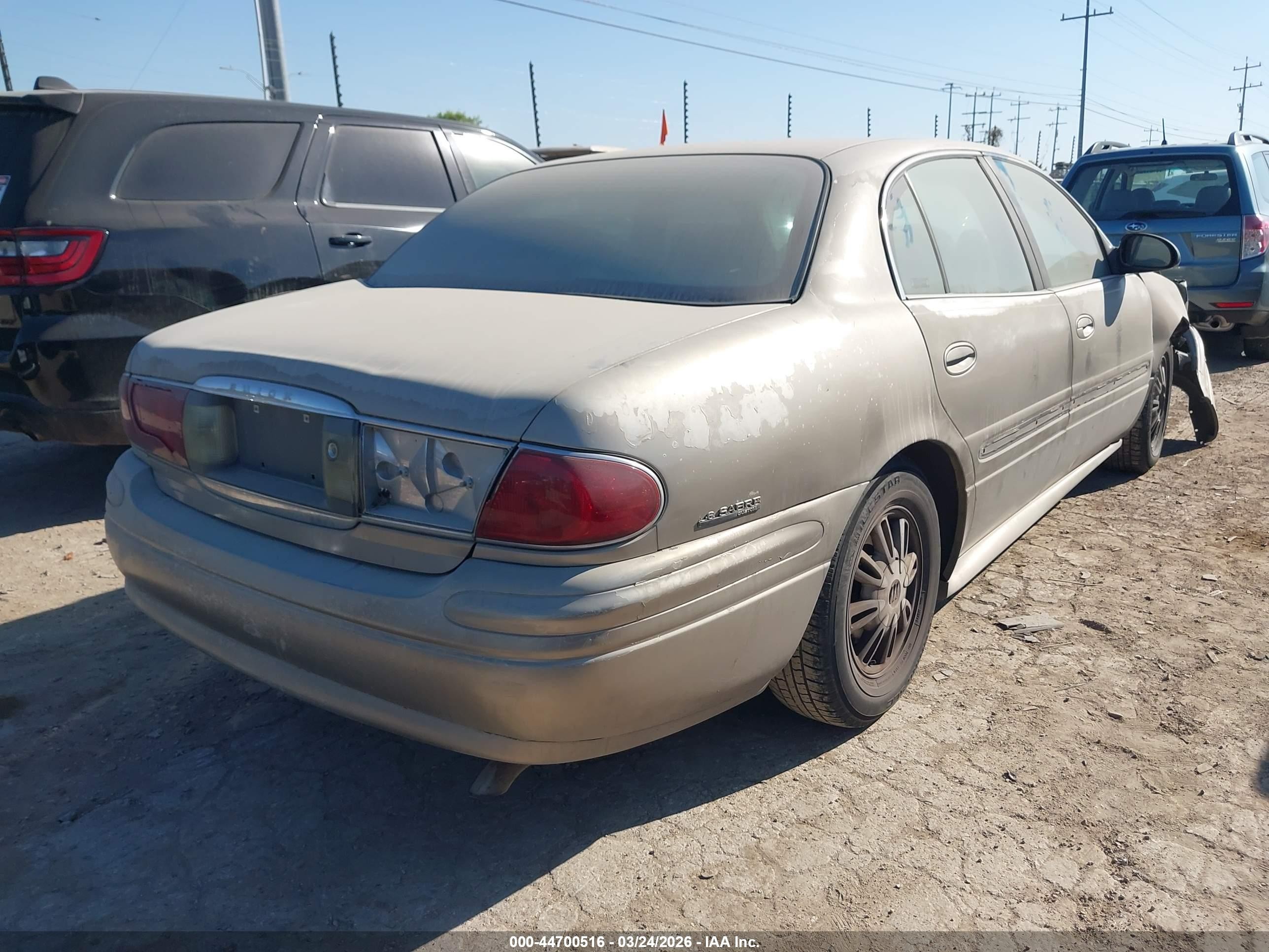 2002 Buick Lesabre Custom Бежевый vin: 1G4HP54K22U102768