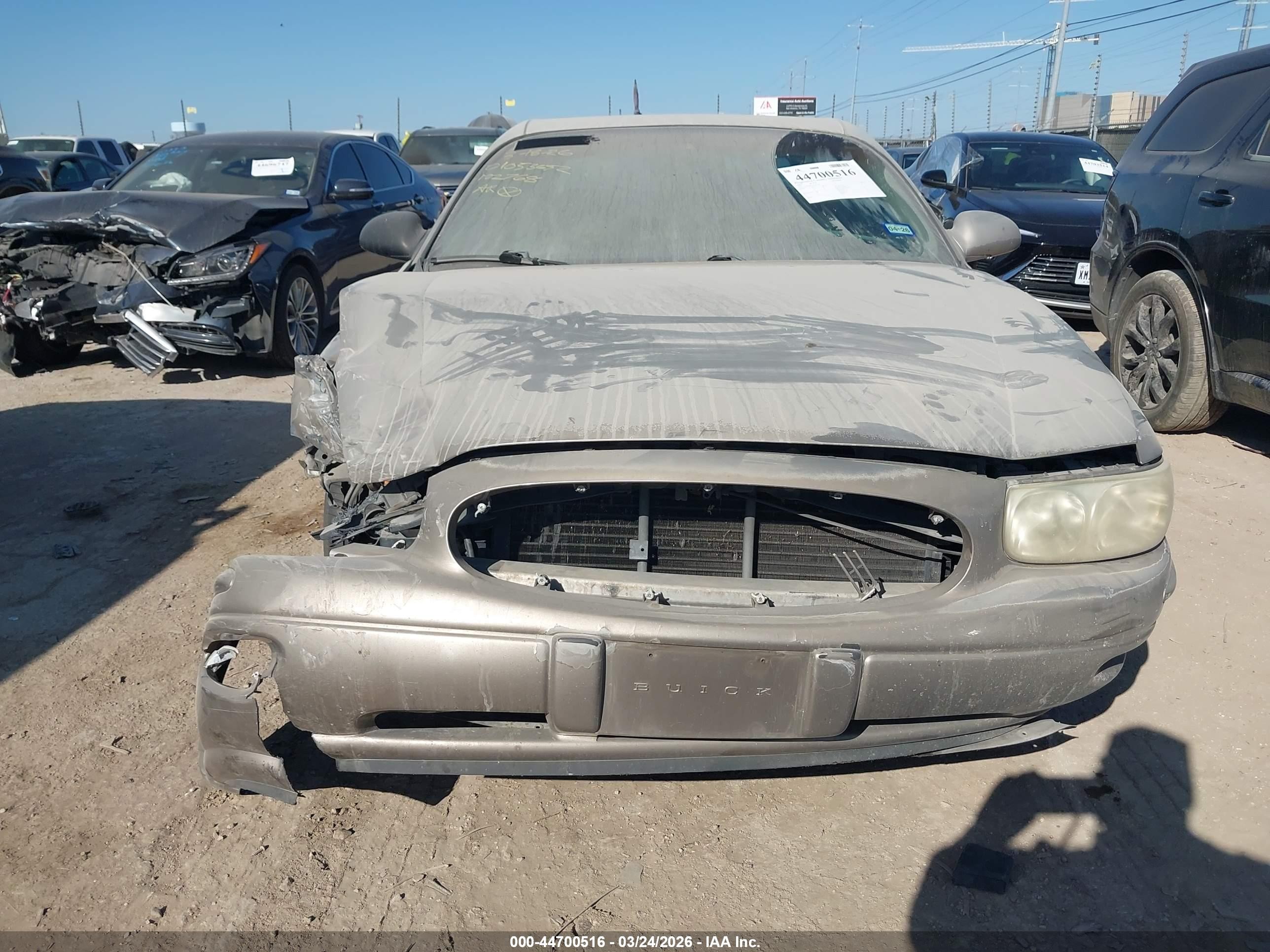 2002 Buick Lesabre Custom Бежевый vin: 1G4HP54K22U102768