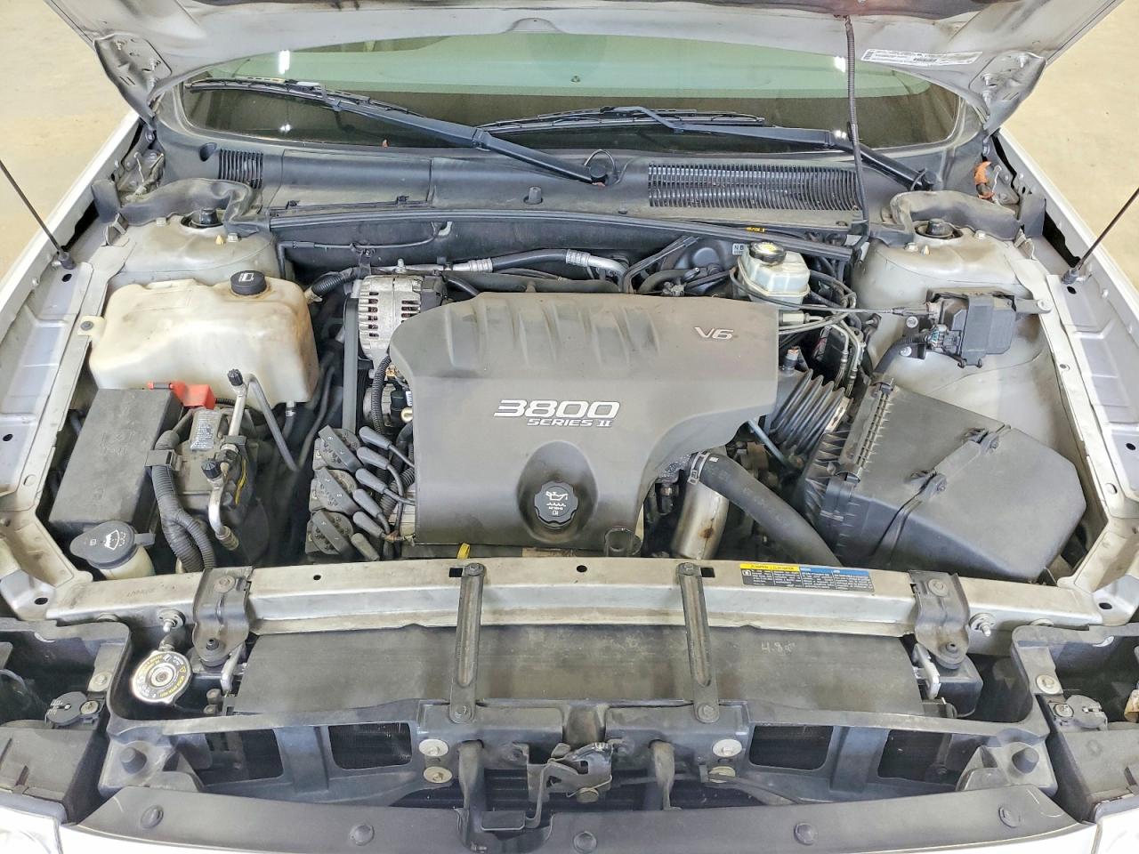 2002 Buick Lesabre Custom Gray vin: 1G4HP54K22U301108