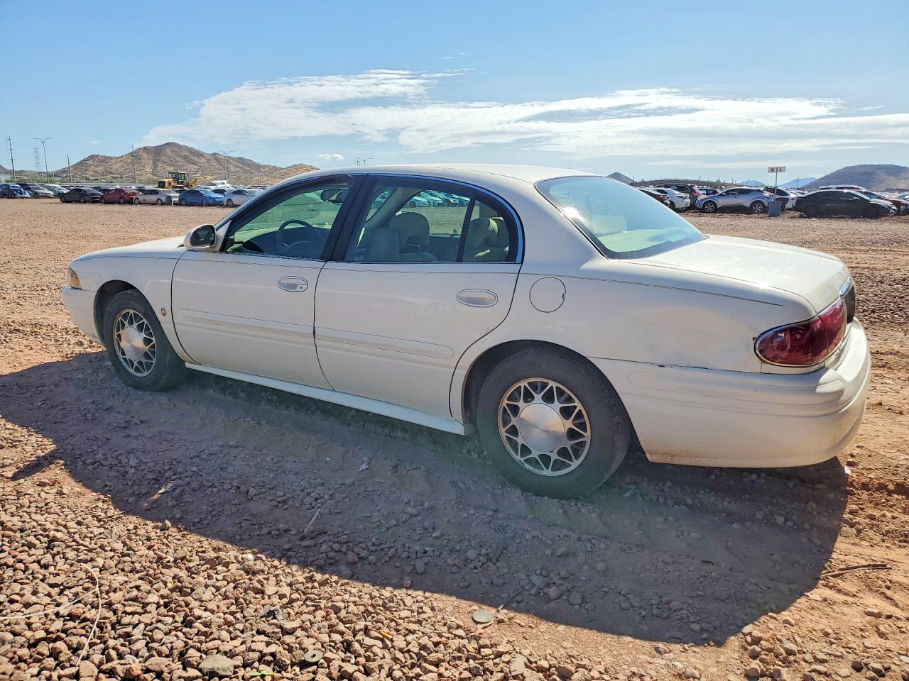 2004 Buick Lesabre Custom White vin: 1G4HP54K244136017