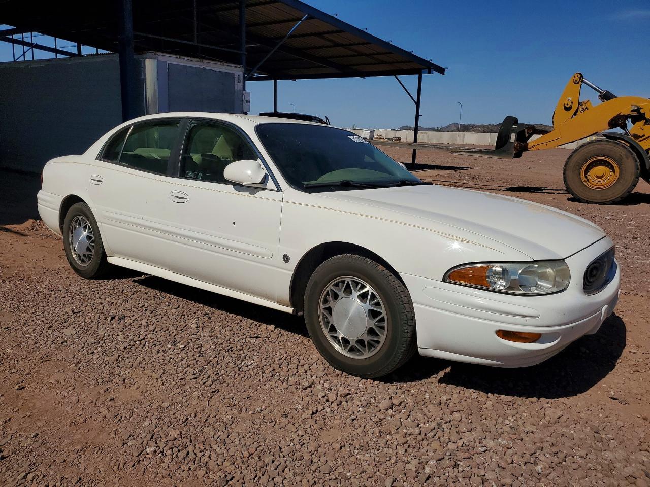 2004 Buick Lesabre Custom White vin: 1G4HP54K244136017